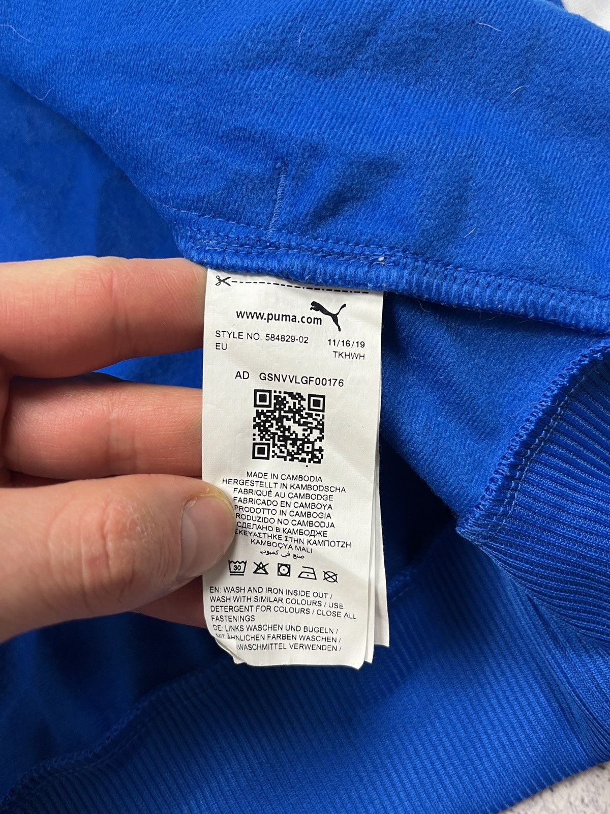 Puma Italy 2019 Training Soccer Football Track Jacket Hype