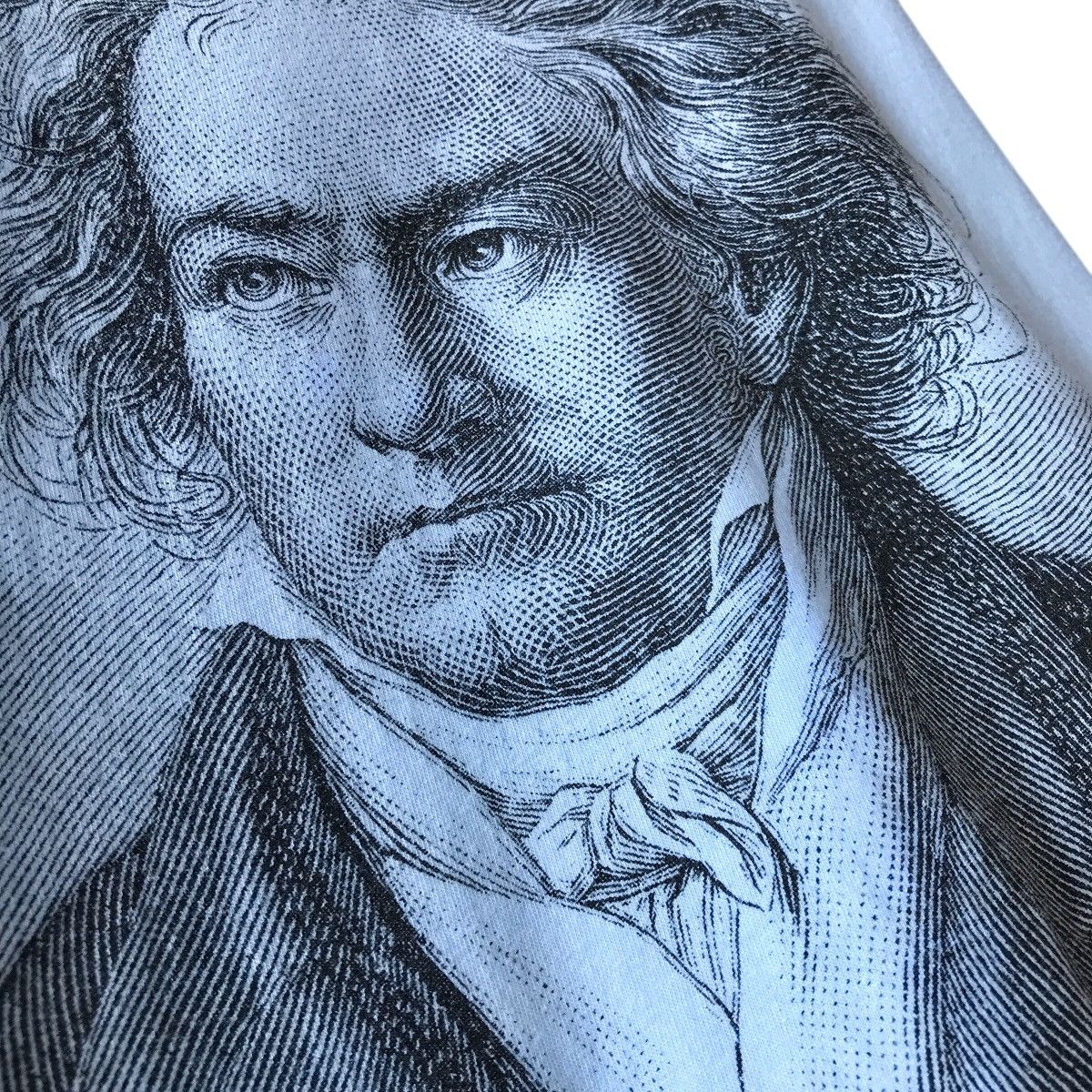 Vintage Ludwig Van Beethoven Classical Pianist Portraiture Tee Size US L / EU 52-54 / 3 - 5 Thumbnail