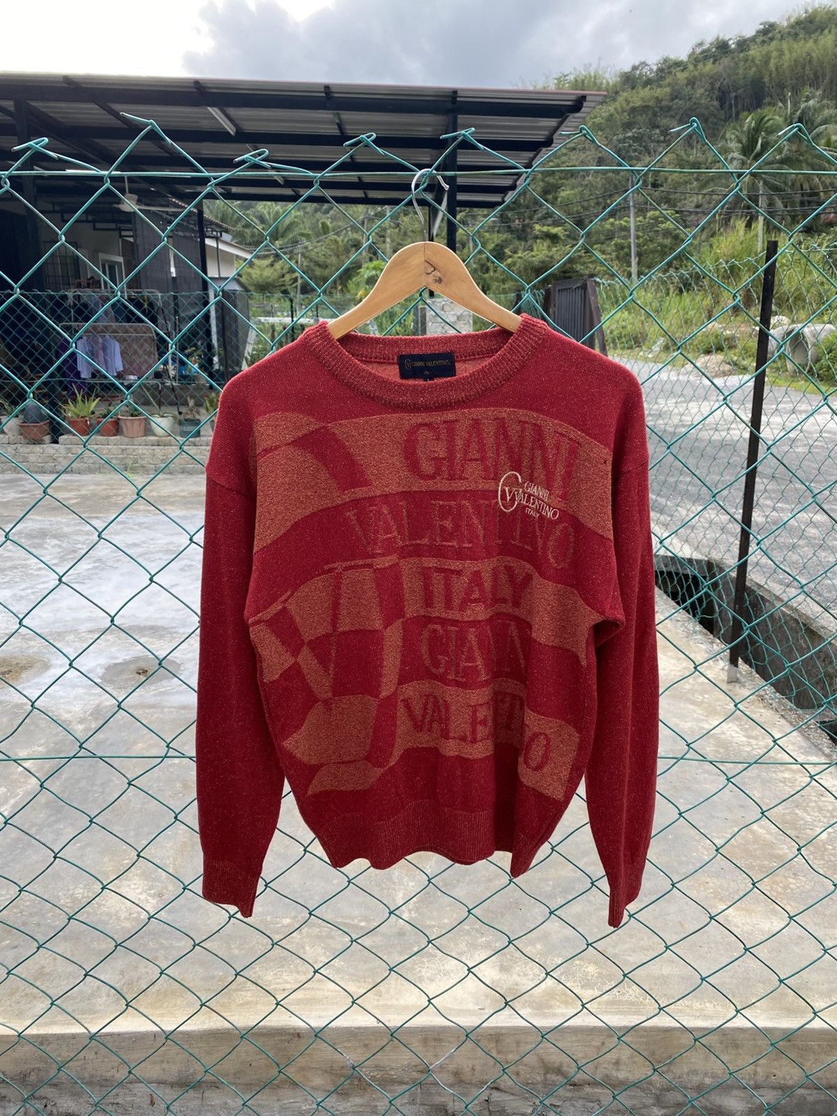 Gianni Valentino × Homespun Knitwear Gianni Valentino big logo knitwear Size US L / EU 52-54 / 3 - 1 Thumbnail