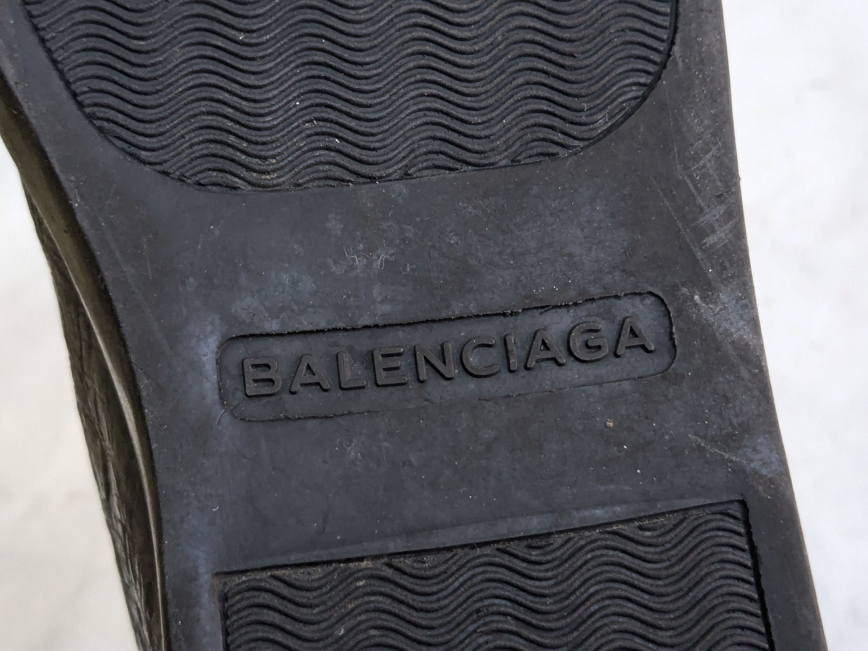 Balenciaga Balenciaga Arena Gray Black 12 High Tops Leather Size US 12 / EU 45 - 16 Thumbnail