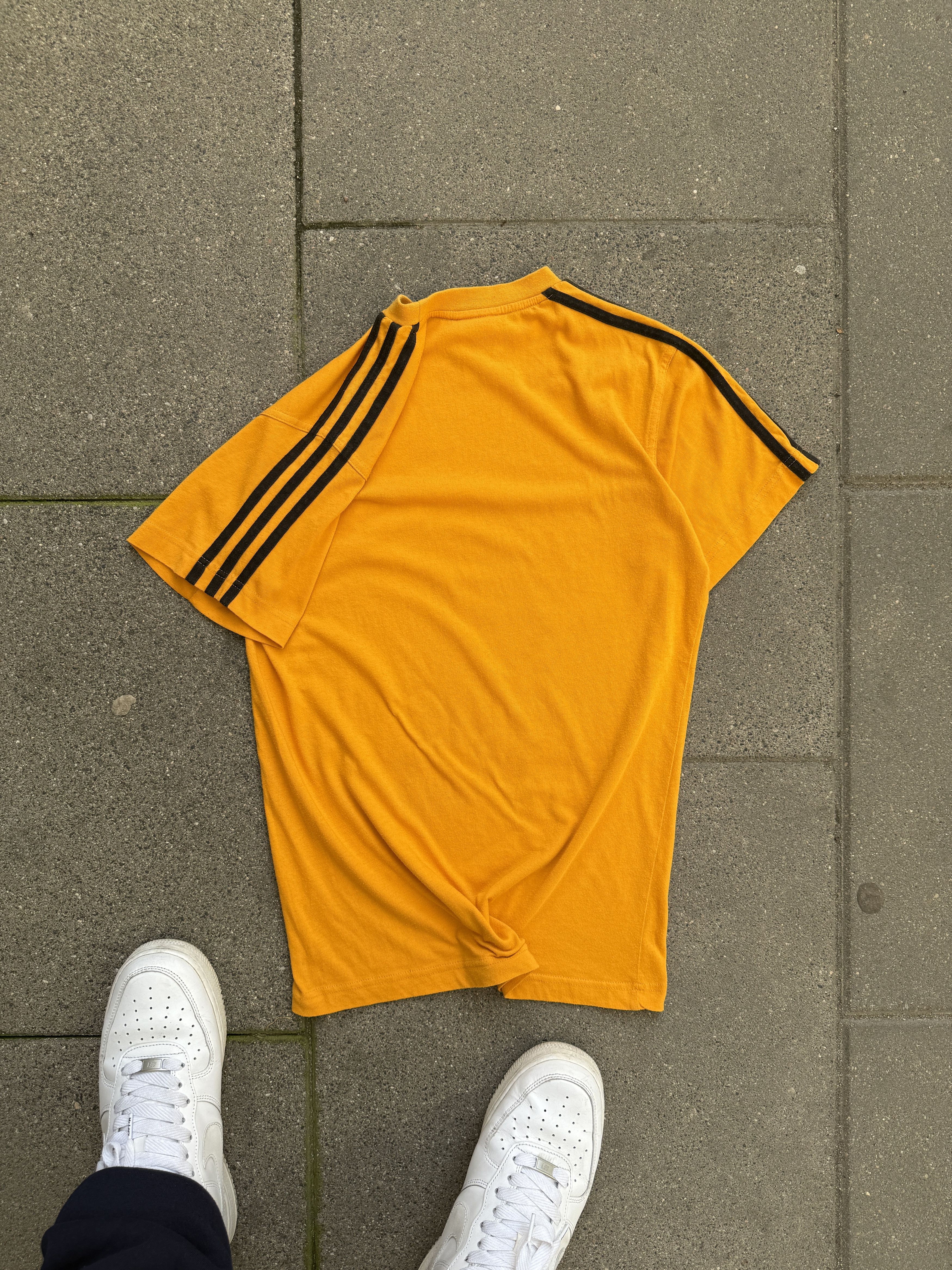 Adidas × Vintage Adidas vintage 80s 90s orange t-shirt - L Size US L / EU 52-54 / 3 - 3 Thumbnail