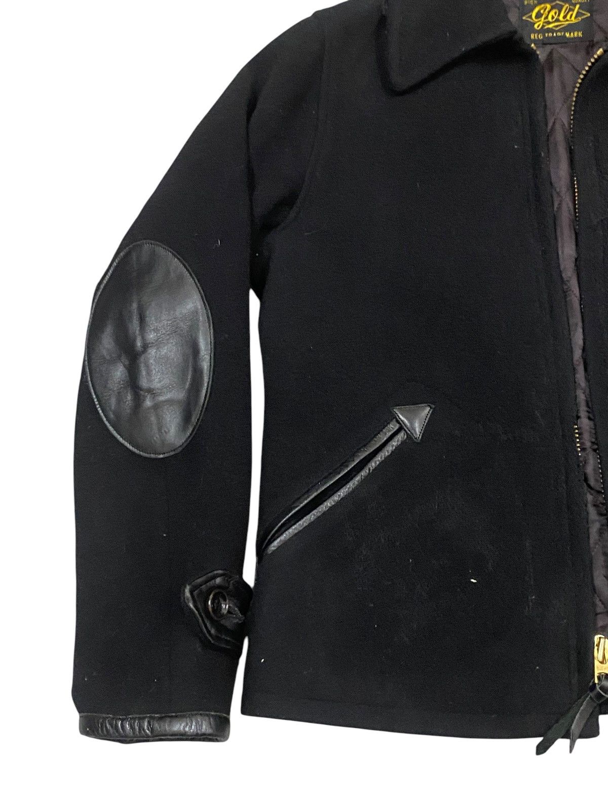 Toyo Enterprises Vtg Gold By Toyo Enterprise Wool Jacket Size US M / EU 48-50 / 2 - 4 Thumbnail