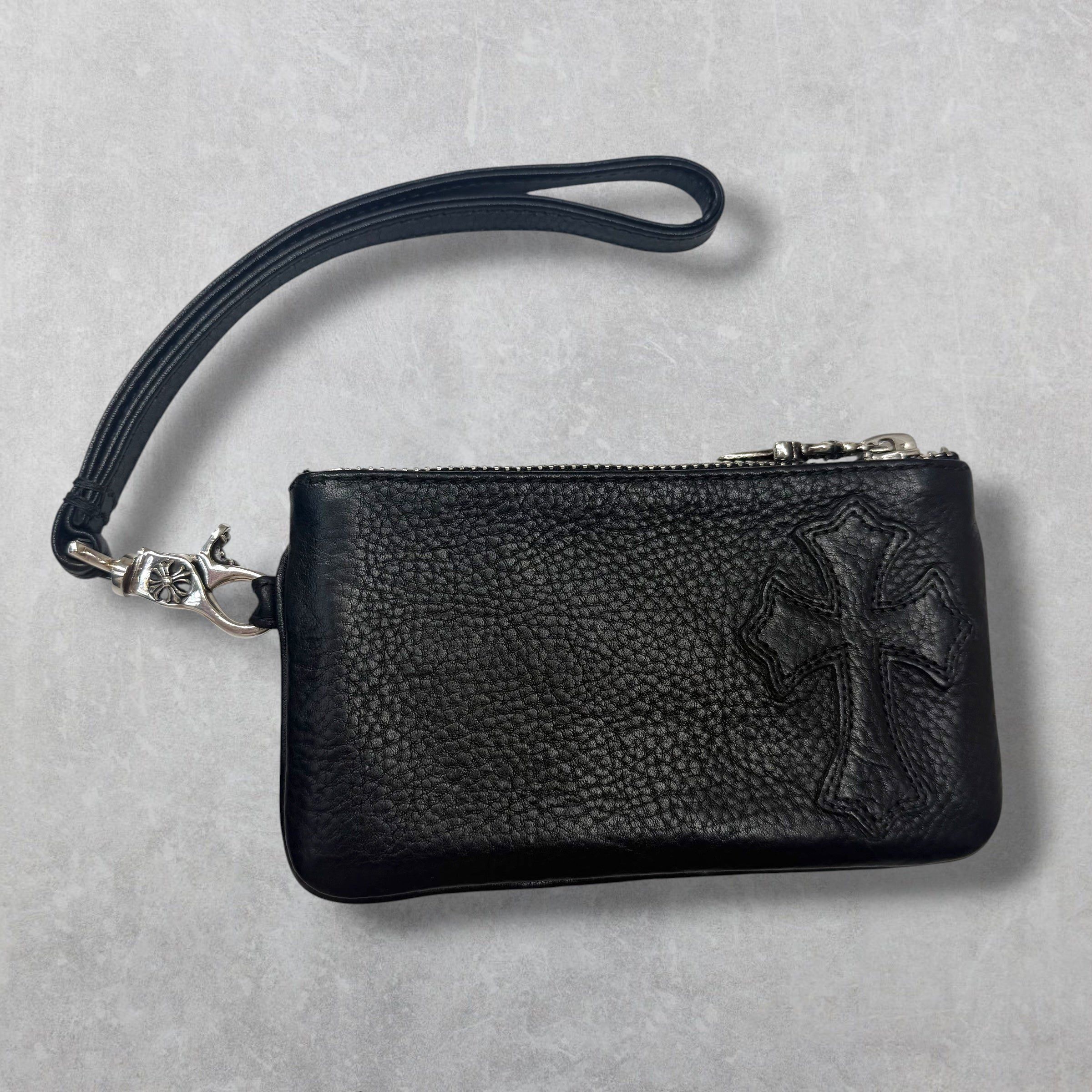 Chrome Hearts Chrome Hearts Cross Patch Loop Zip Wallet Size ONE SIZE - 1 Thumbnail
