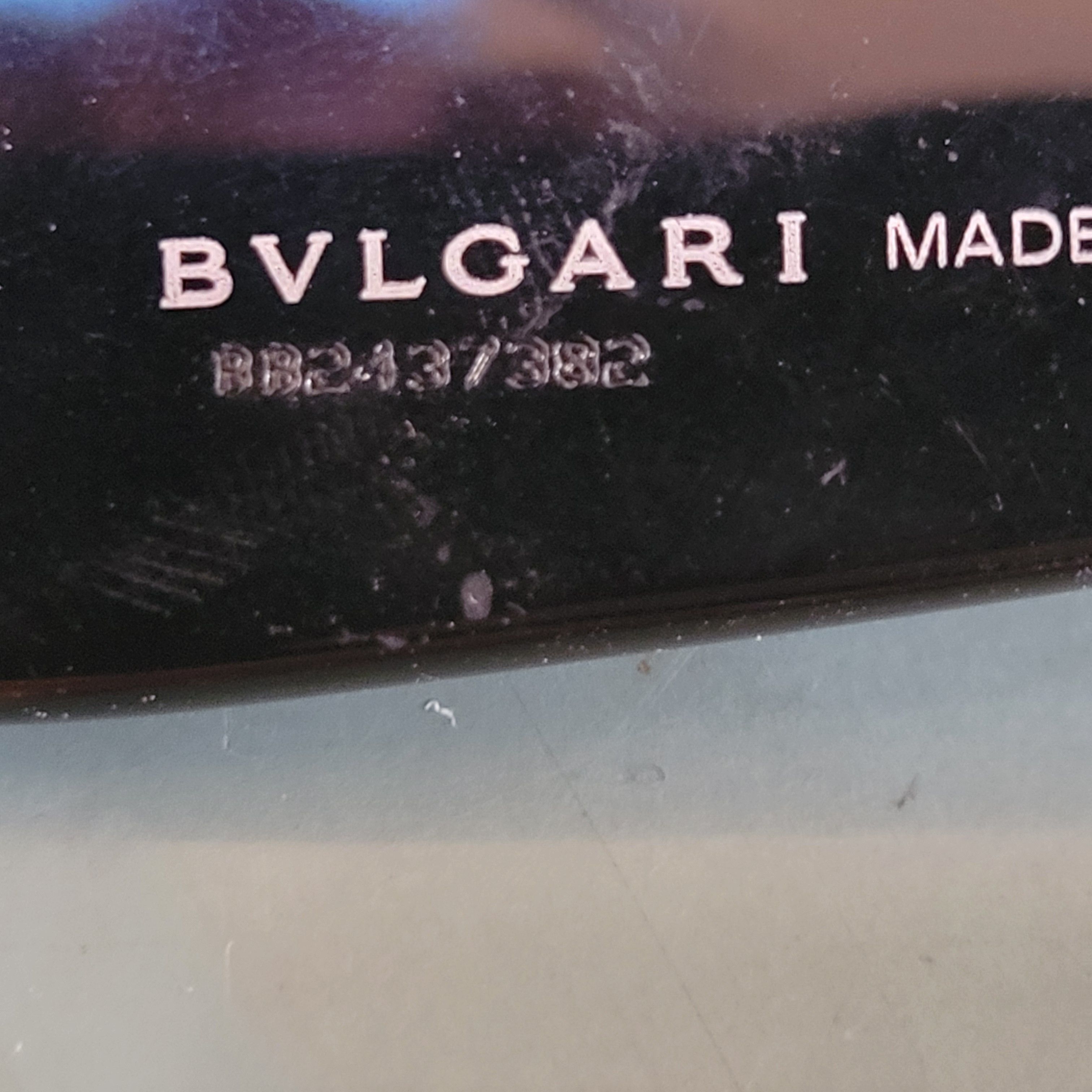 Bvlgari Rhinestone Embellished Black Vintage with Case and Cloth Size ONE SIZE - 6 Thumbnail