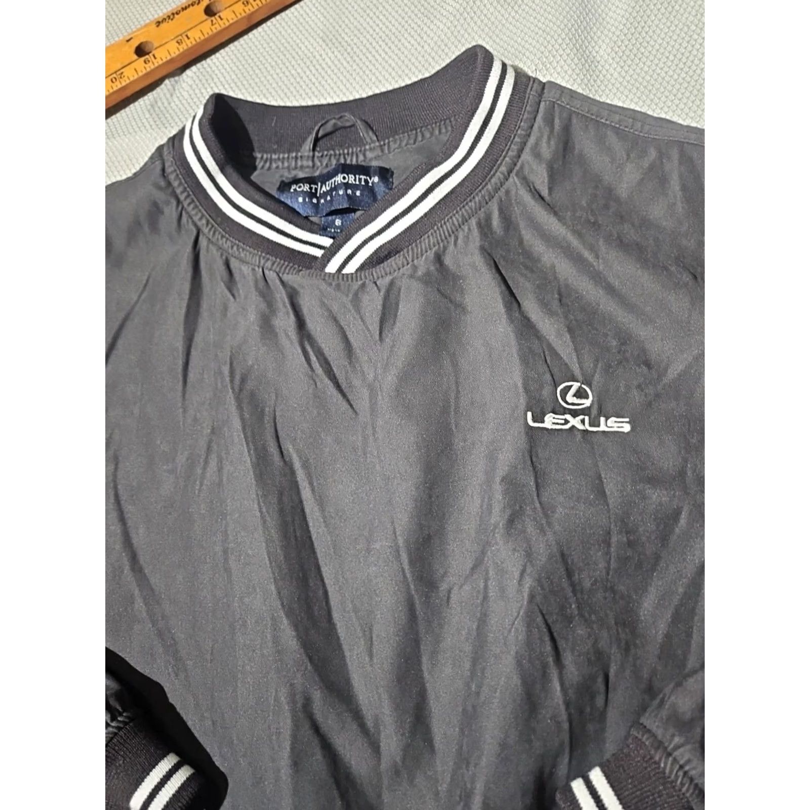Port Authority Lexus Port Authority Jacket Mens Small Black Windbreaker Pullover Driving Golf Size US S / EU 44-46 / 1 - 5 Thumbnail