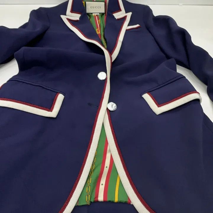 Gucci Gucci Black Suit Jacket with Metal Buttons-2507 Size M / US 6-8 / IT 42-44 - 4 Thumbnail