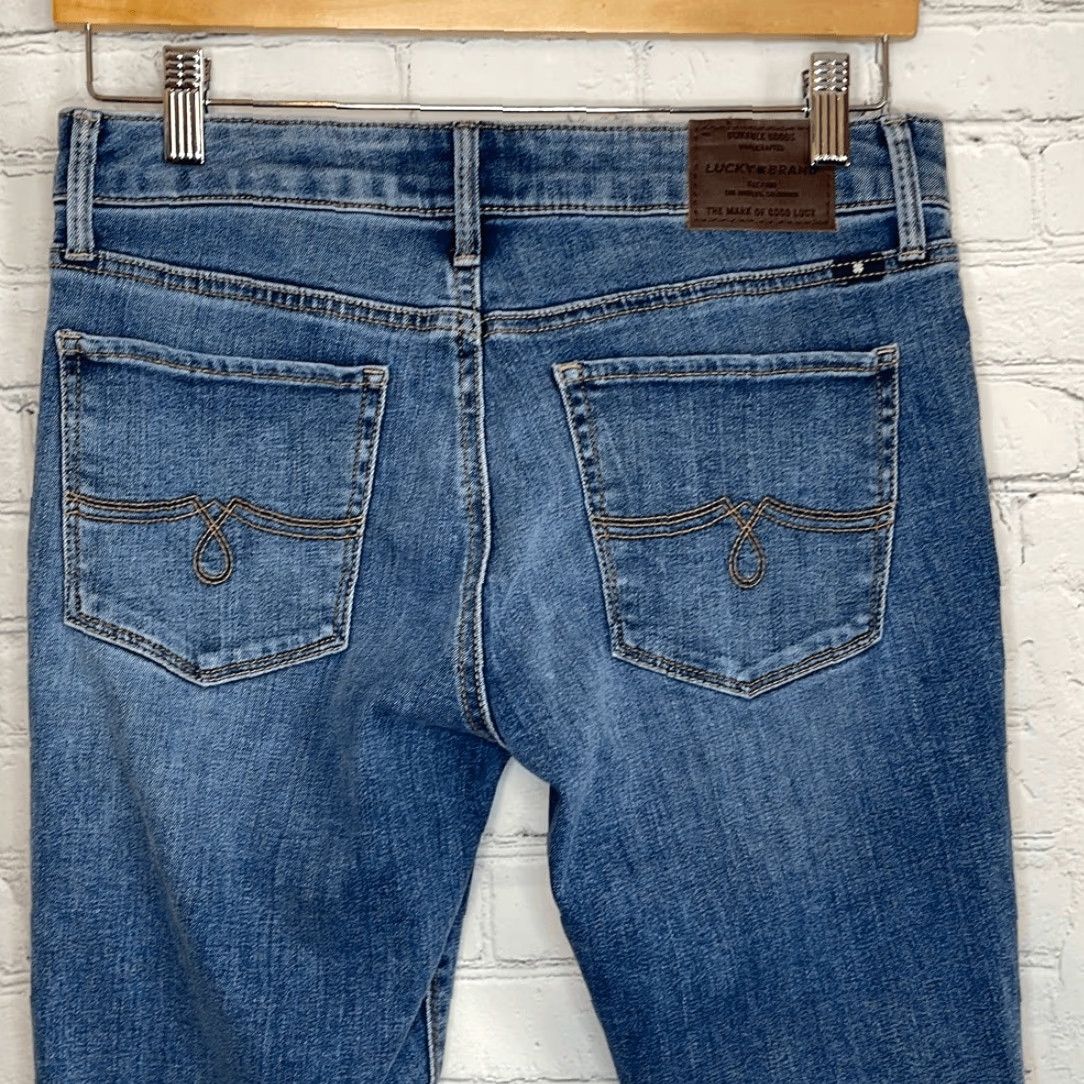 Lucky Brand Lucky Brand Women’s Lolita Crop Jeans size 6 Blue Size 28" / US 6 / IT 42 - 5 Thumbnail