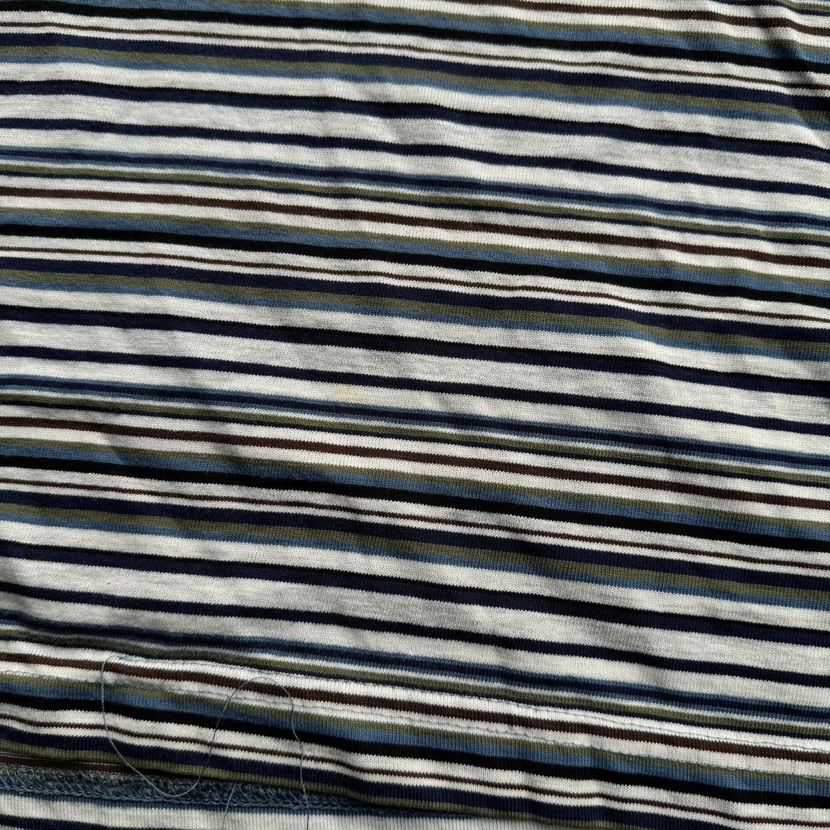 Vintage Thrashed Faded Distressed No Fear Striped Shirt ERD Grunge Size US L / EU 52-54 / 3 - 11 Thumbnail