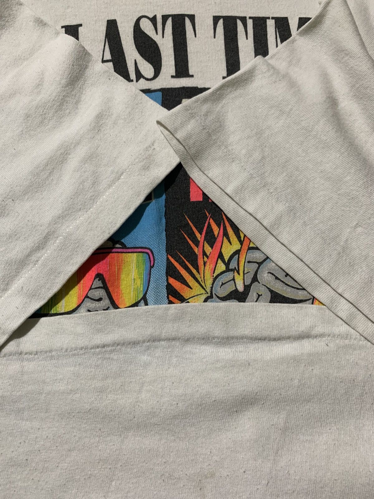 Vintage RARE Vintage Jesus Tee Brain “Living Epistles” 1990 Size US XL / EU 56 / 4 - 4 Thumbnail
