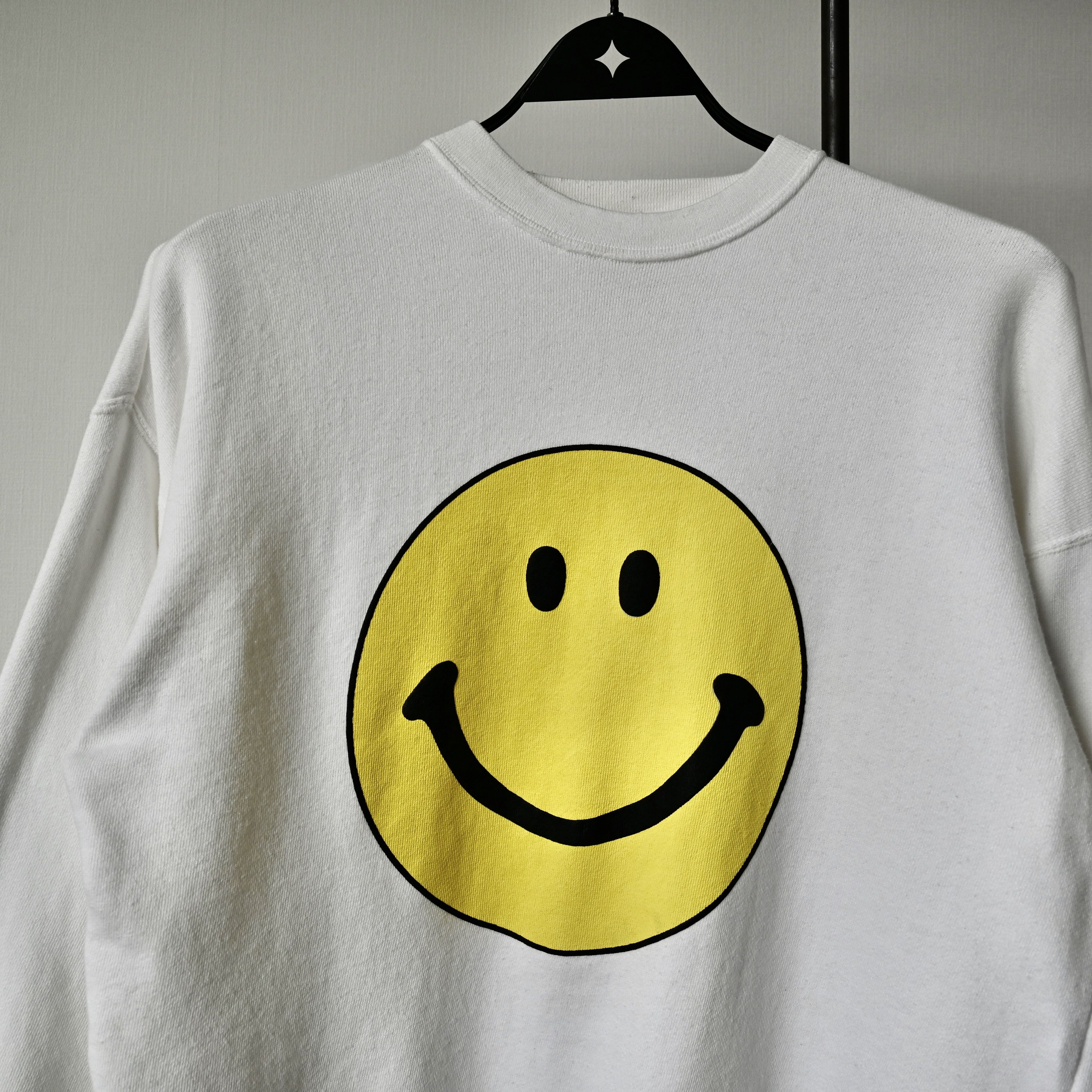 Japanese Brand Vintage 1980s Canobella smiley crewneck sweatshirt Size US M / EU 48-50 / 2 - 7 Thumbnail
