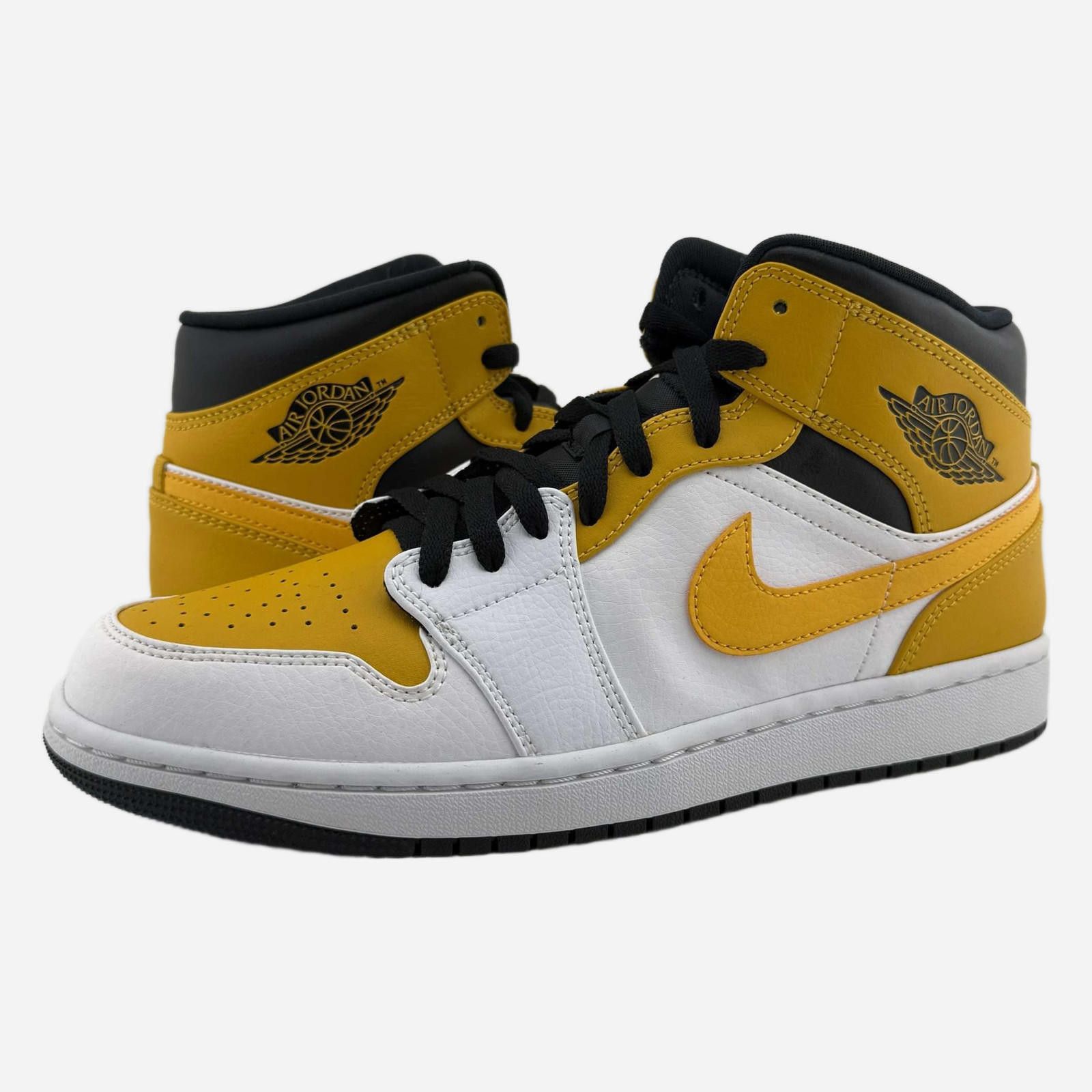 Nike Air Jordan 1 Mid University Gold 9.5 New with Box 554724-170 Size US 9.5 / EU 42-43 - 1 Thumbnail
