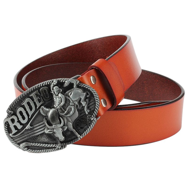 Designer Retro Vintage Belt Riveted Belts Menswear Accessories Size ONE SIZE - 1 Thumbnail