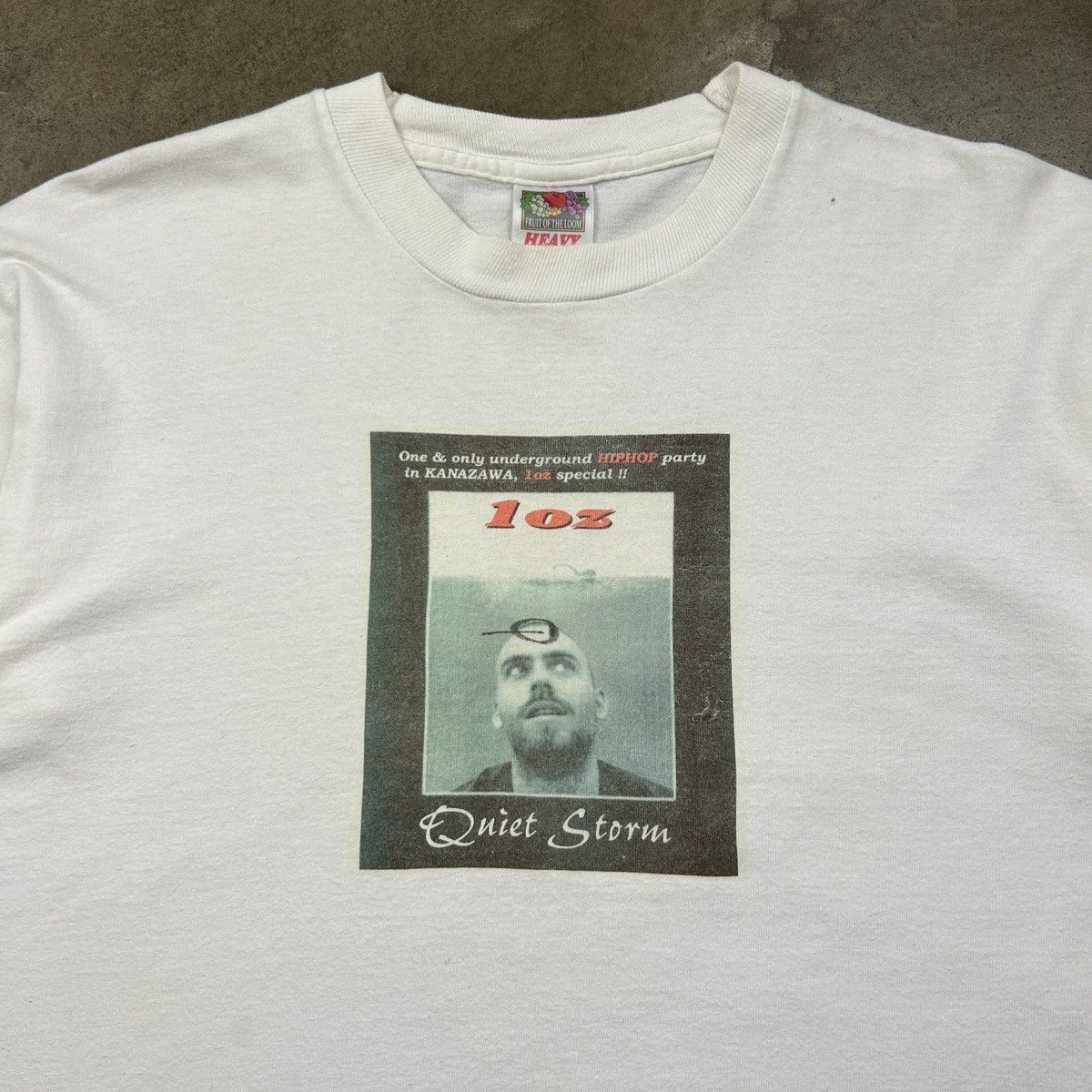 Vintage 1990s Quiet Storm DJ Show T-Shirt Size US M / EU 48-50 / 2 - 9 Thumbnail