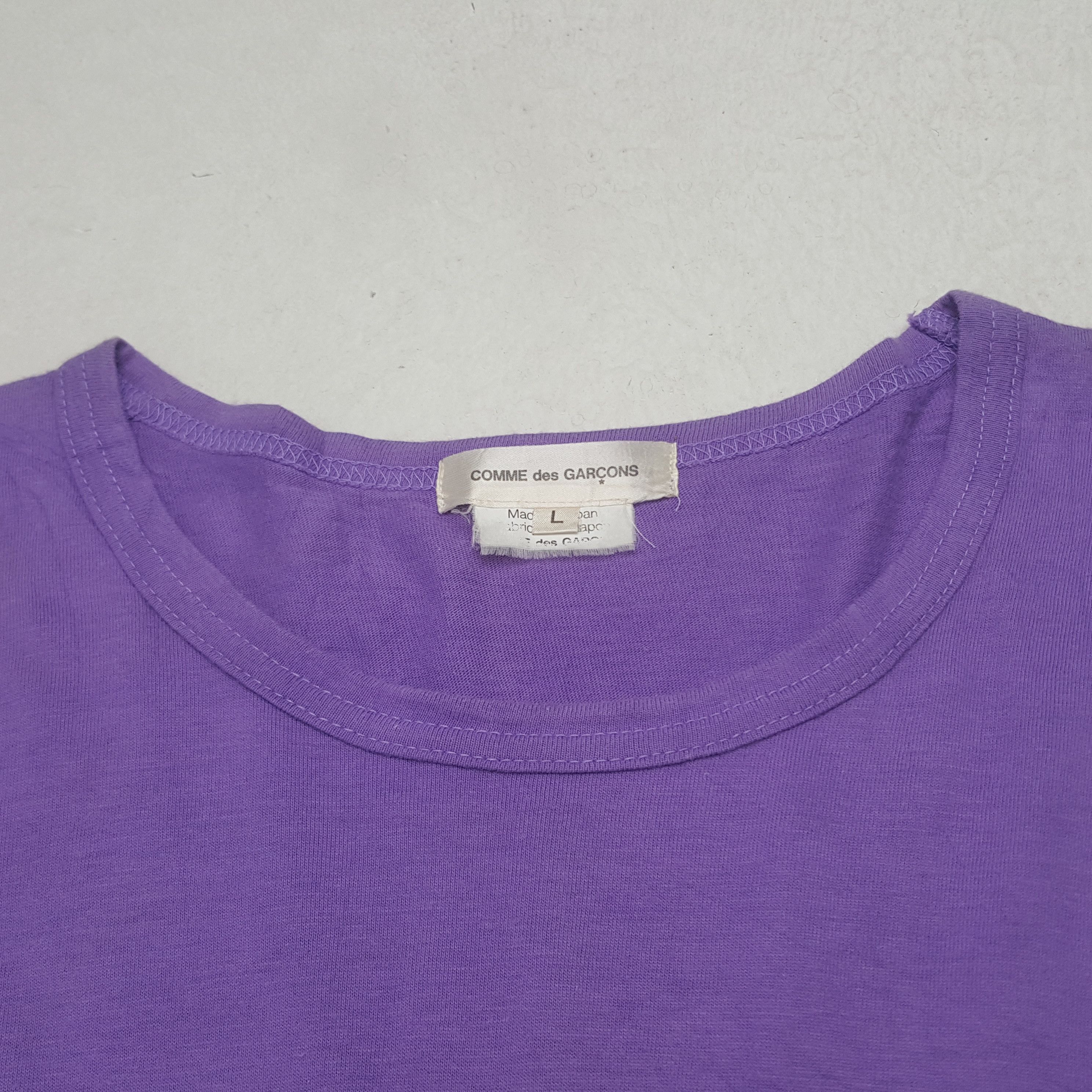Comme des Garcons Vintage Comme des Garcons Striped Tshirt Size S / US 4 / IT 40 - 4 Thumbnail