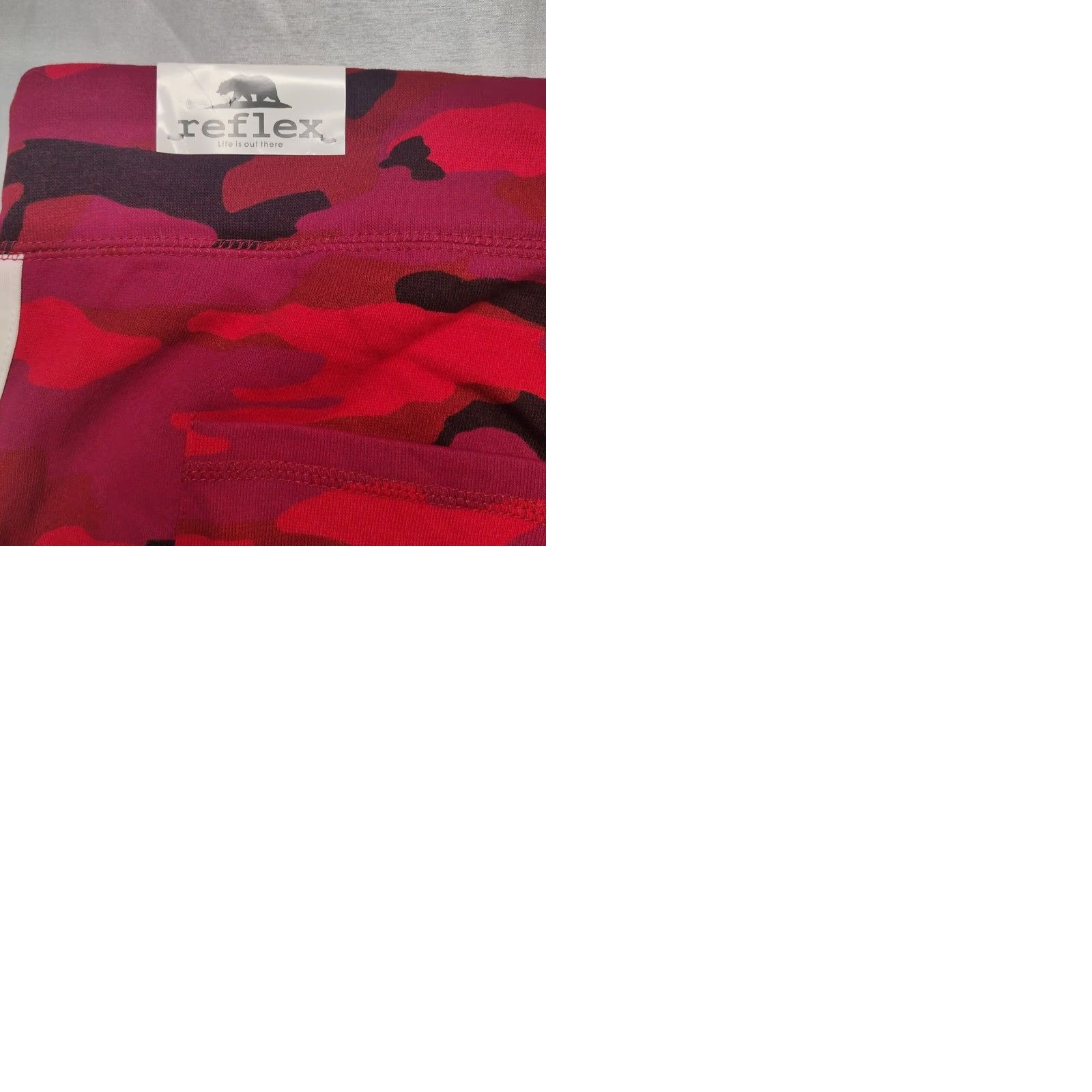 Vintage REFLEX Of California Women 3XL Red Camo Pull-On Jogger Sweatpants NEW Size 40" / US 18 - 9 Thumbnail