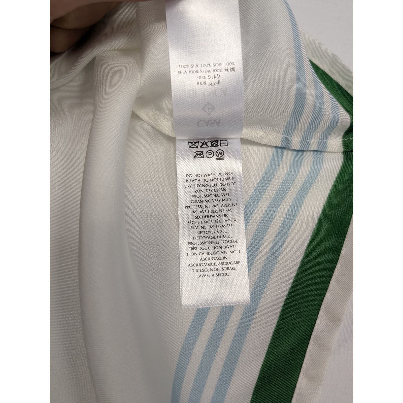 Casablanca o1rshd1 Metaphysical Tennis Short Sleeve Curban Collar Shirt Size US M / EU 48-50 / 2 - 13 Thumbnail