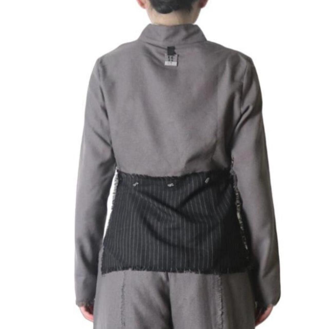 Designer × Vintage 00s NWT Biche De Bere Convertible Fringed Jacket Size XS / US 0-2 / IT 36-38 - 5 Thumbnail