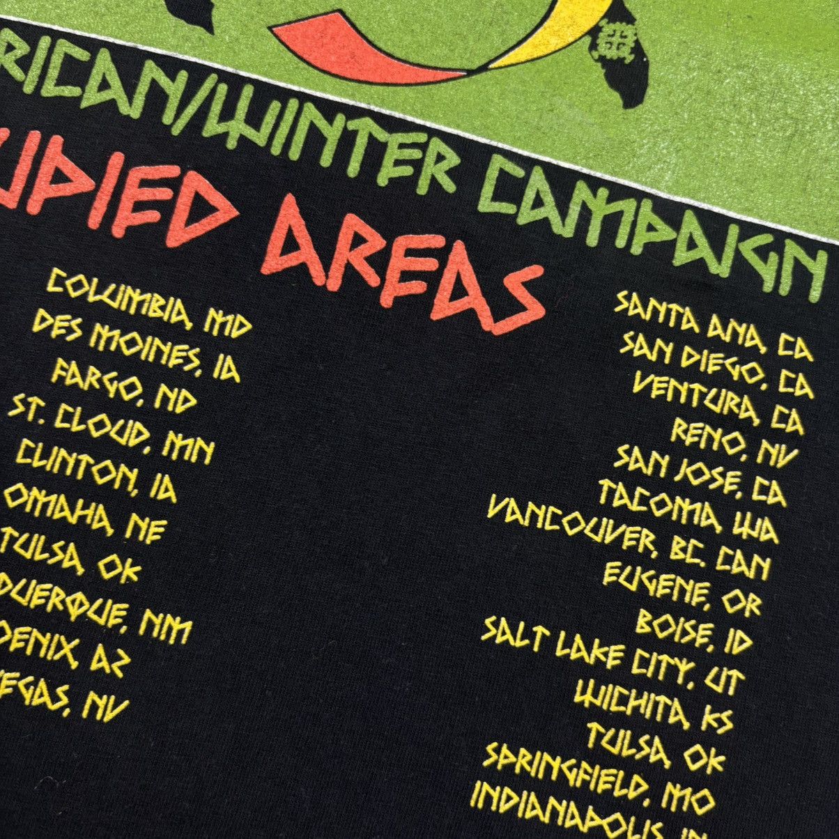 Band Tees Type o negative - Occupied Areas North us Tour. 1996 Size US L / EU 52-54 / 3 - 7 Thumbnail