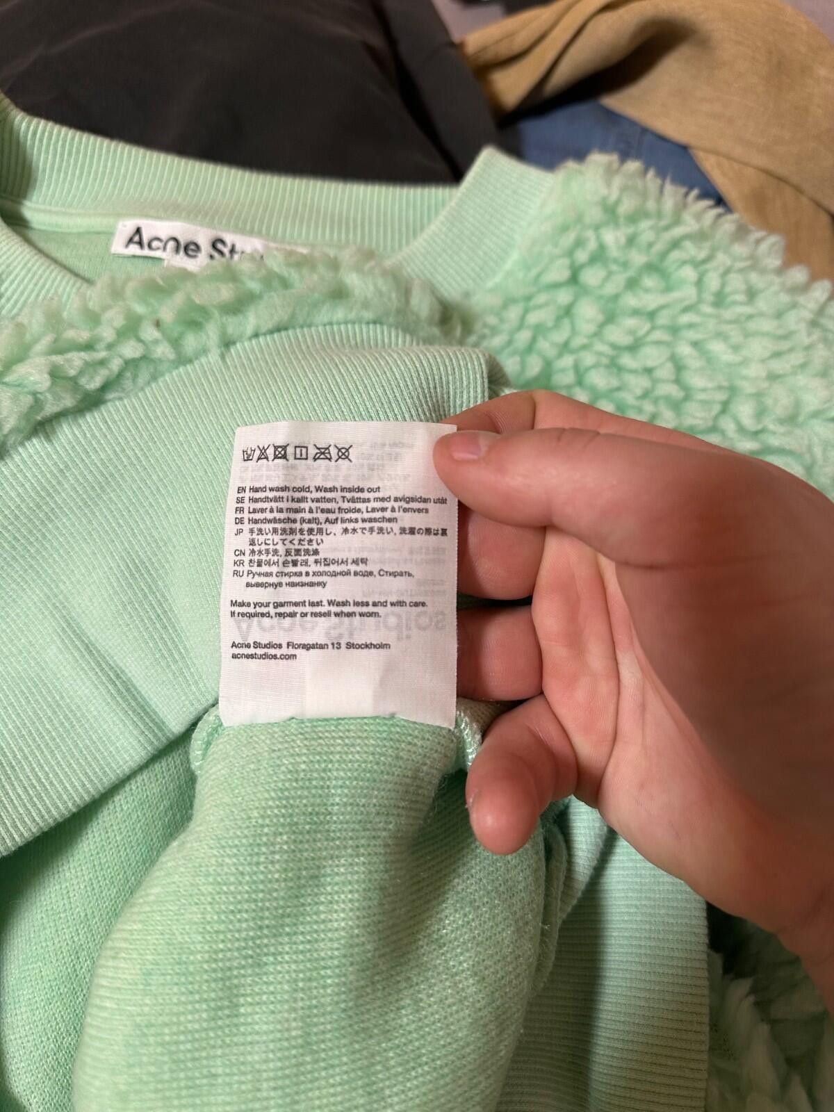Acne Studios Acne Studios Mandala-print Sweatshirt Pistachio Green Sz S Size US S / EU 44-46 / 1 - 8 Thumbnail