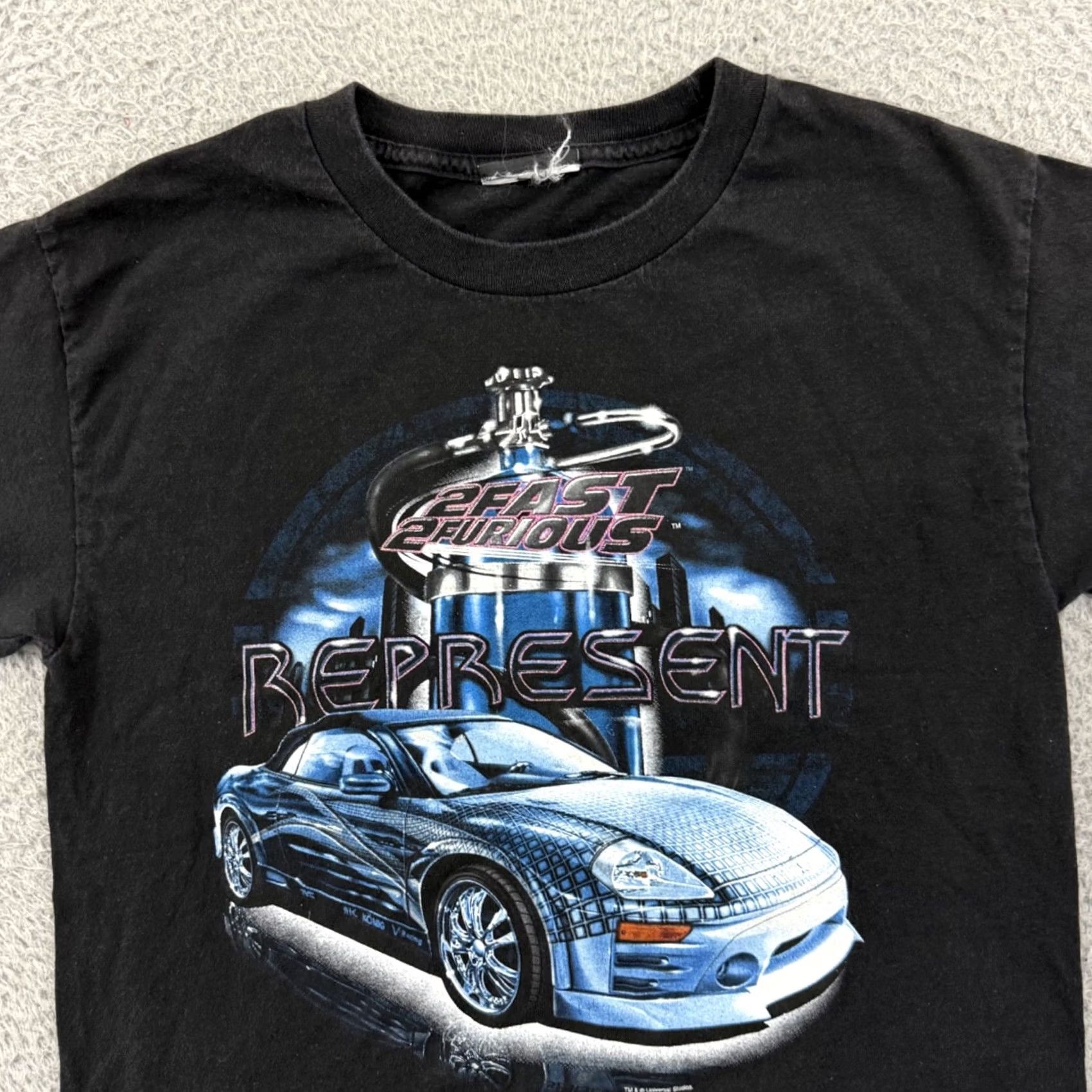 Vintage VINTAGE 2 Fast 2 Furious Shirt Men Small Black Short Sleeve Cars Movie Promo Y2K Size US S / EU 44-46 / 1 - 3 Thumbnail