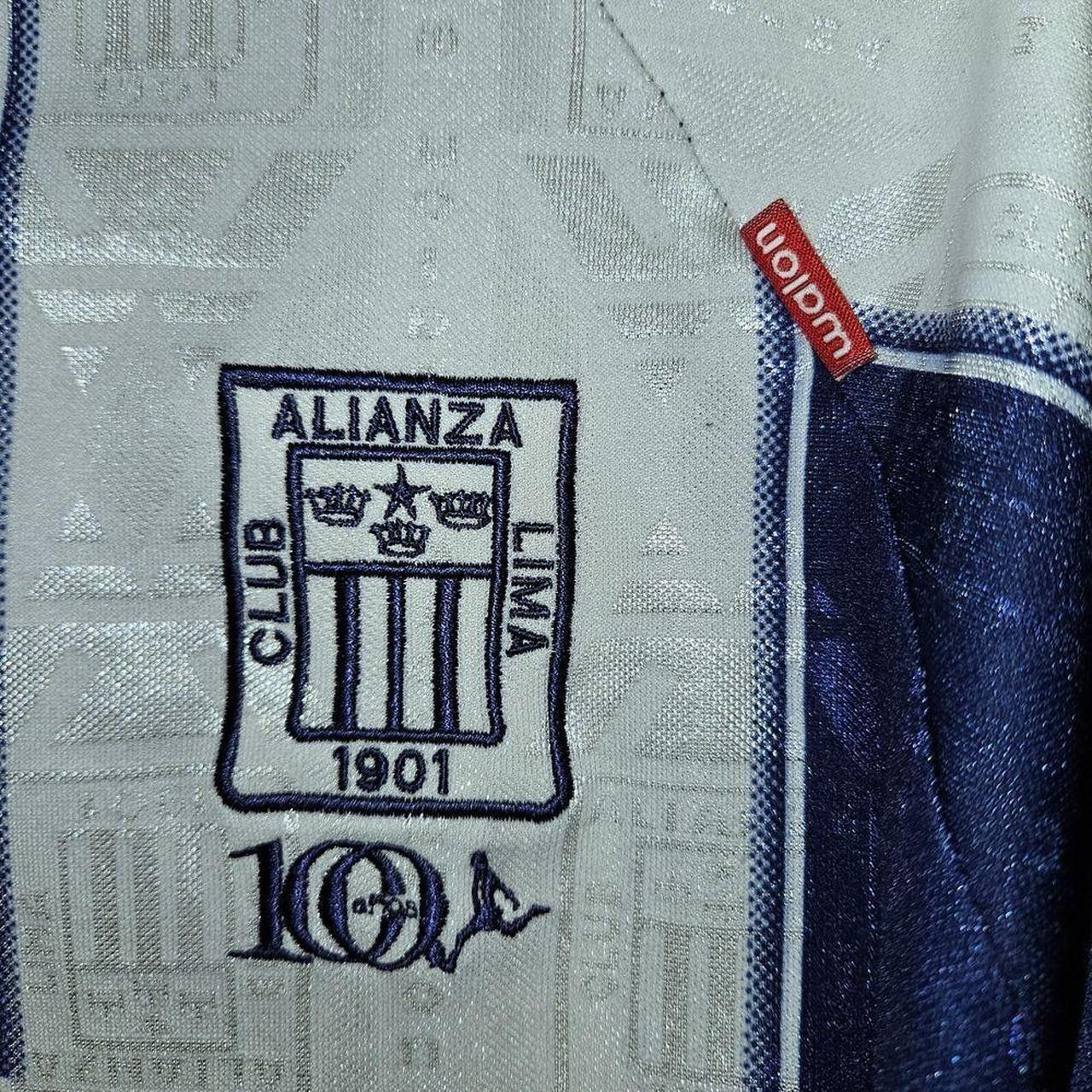 Vintage Walon Alianza Lima Peru Soccer Jersey #10 Vintage Shirt Size US L / EU 52-54 / 3 - 5 Thumbnail