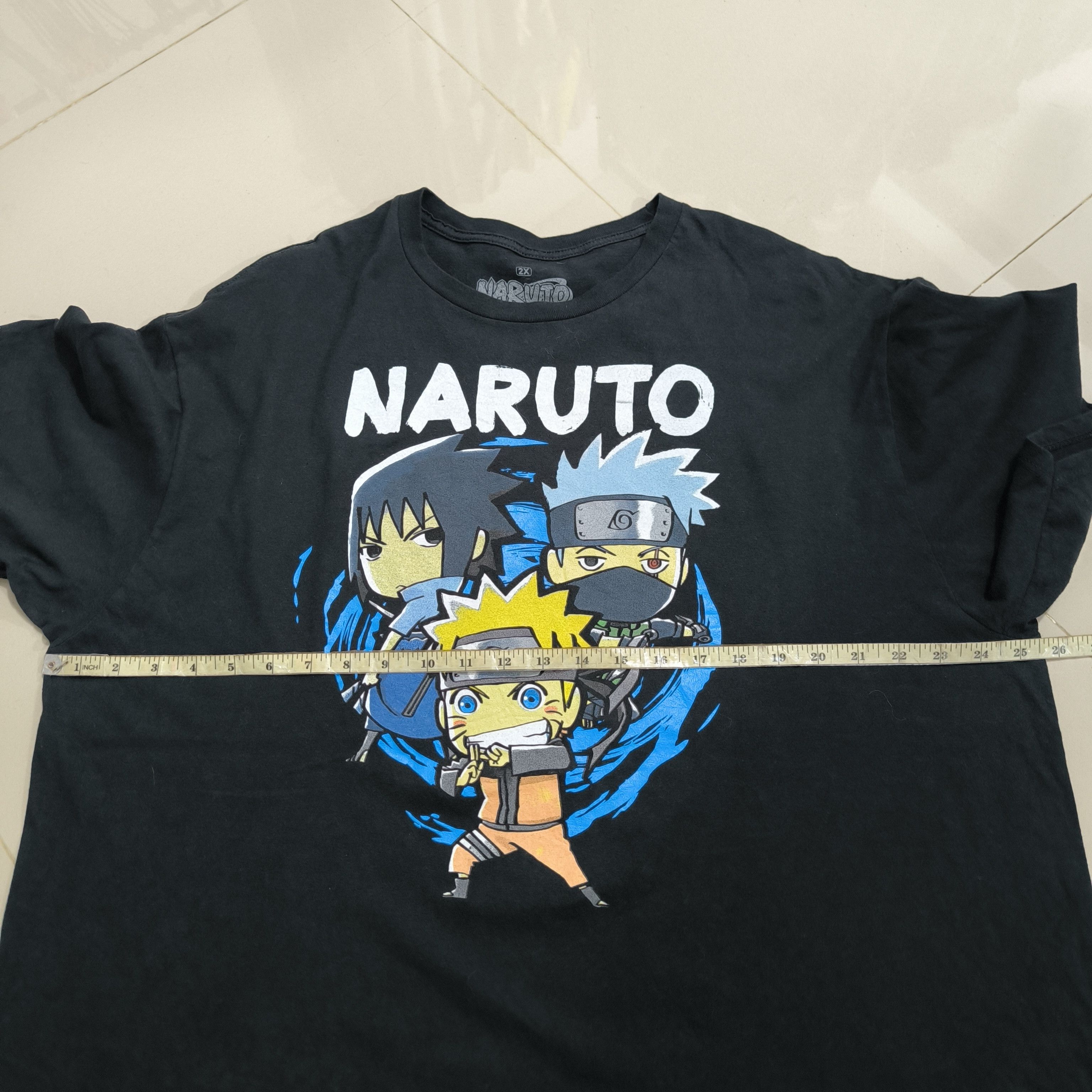 Anime Vintage 2002s Naruto shippuden Size US XL / EU 56 / 4 - 6 Thumbnail
