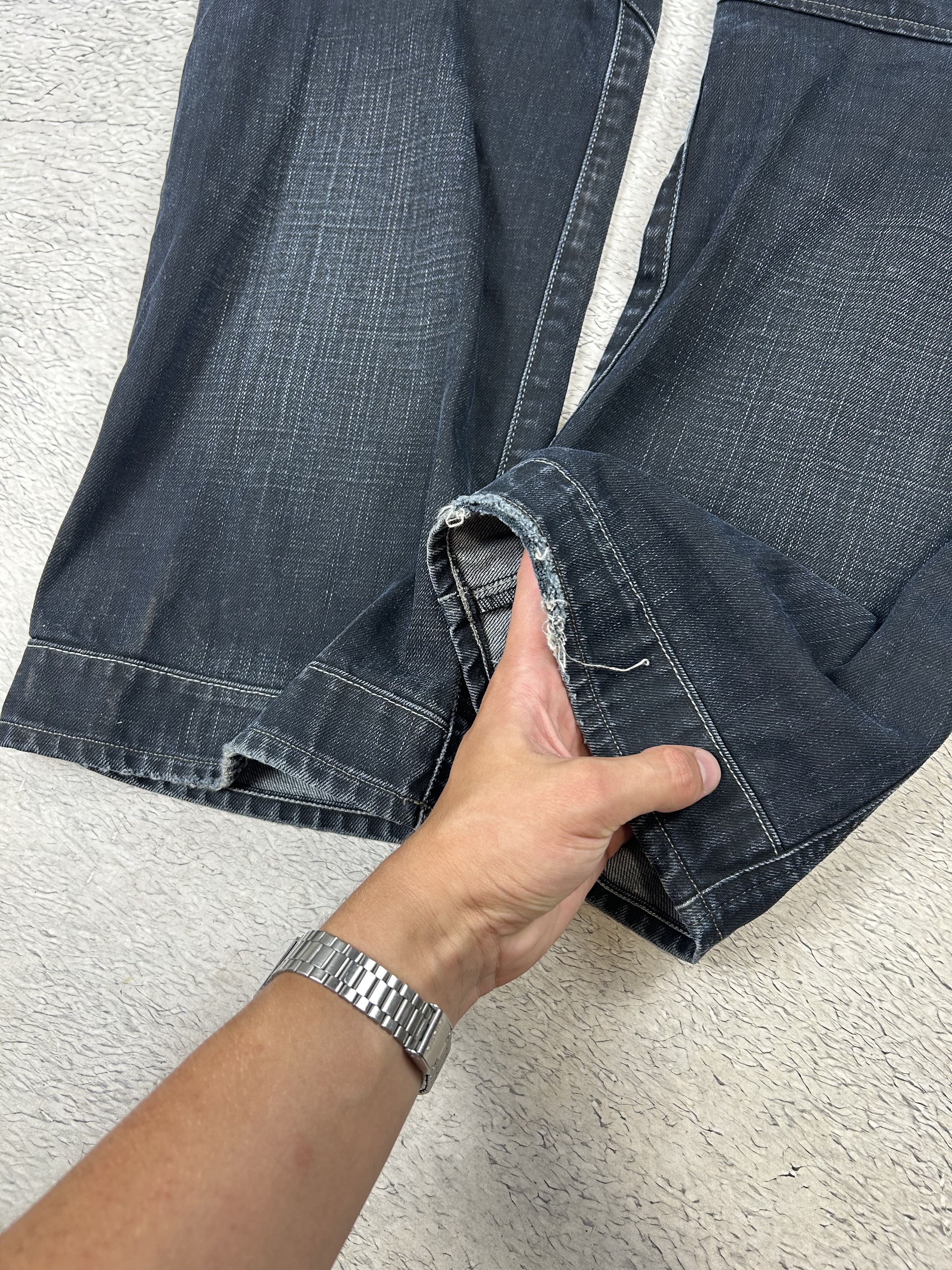 G-Star × JNCO G-Star Raw Denim 96 Vintage Jeans Double Knee Baggy Drill Size US 34 / EU 50 - 7 Thumbnail