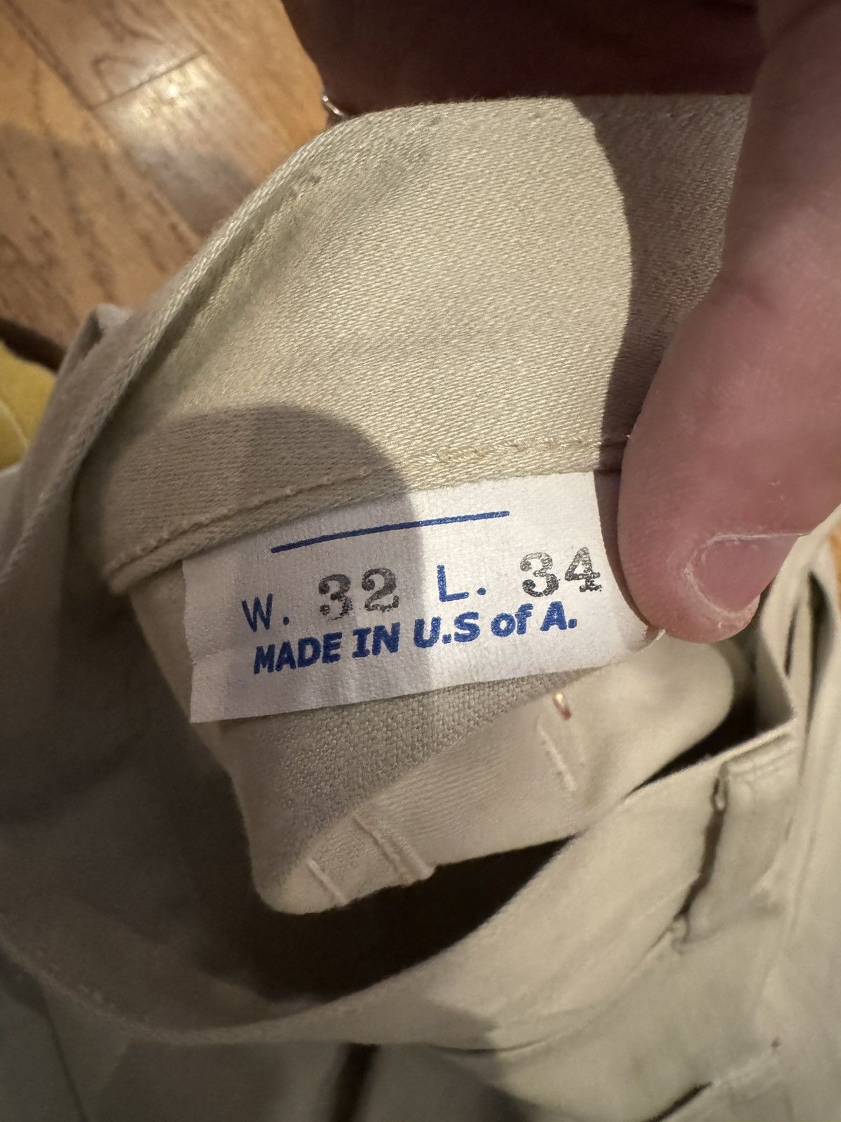 Mister Freedom × Sugar Cane Mister Freedom x Sugar Cane Beige Pants size 32 Size US 32 / EU 48 - 4 Thumbnail