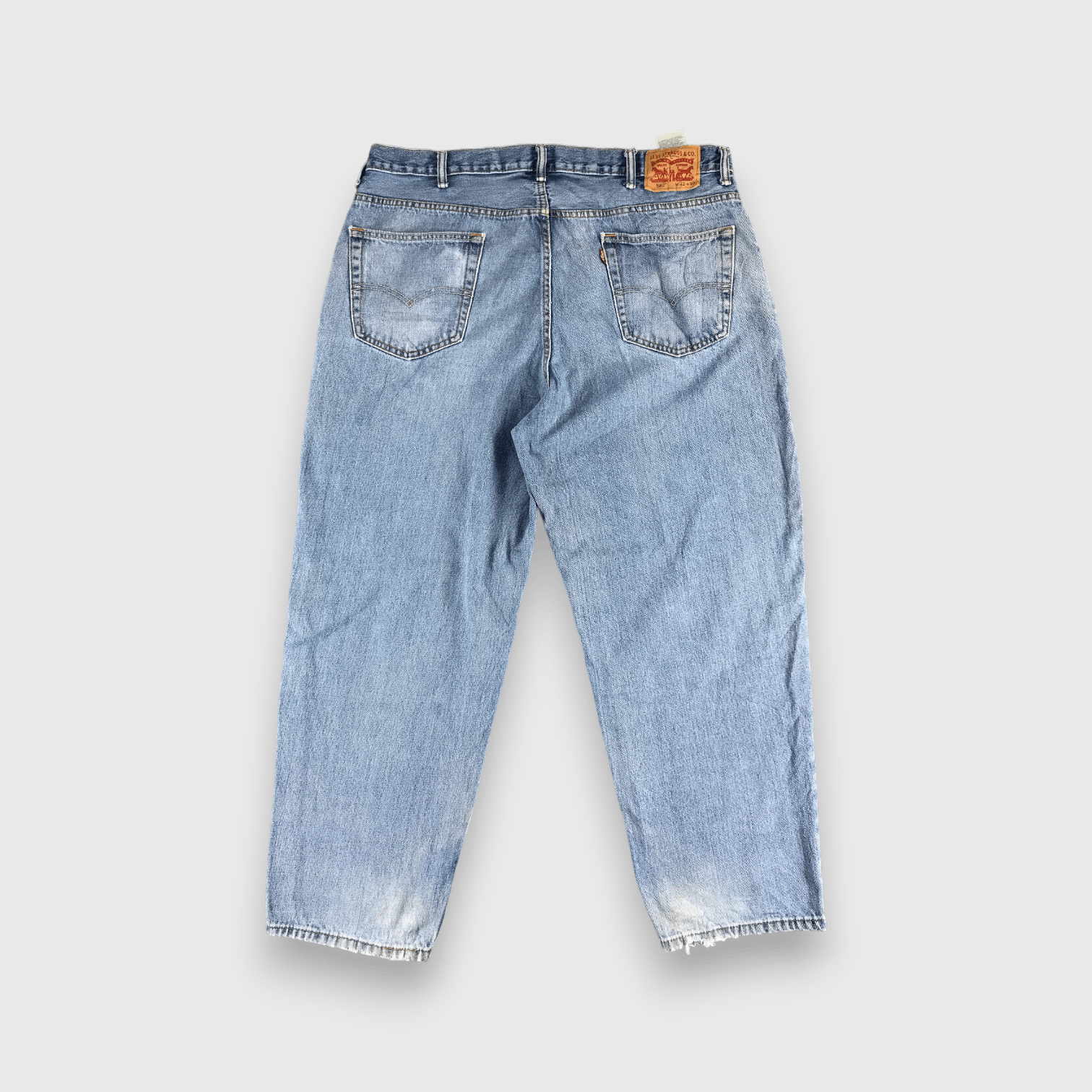 Levi's Blue Wash Levis 560 Jeans-J460 Size US 41 - 2 Thumbnail