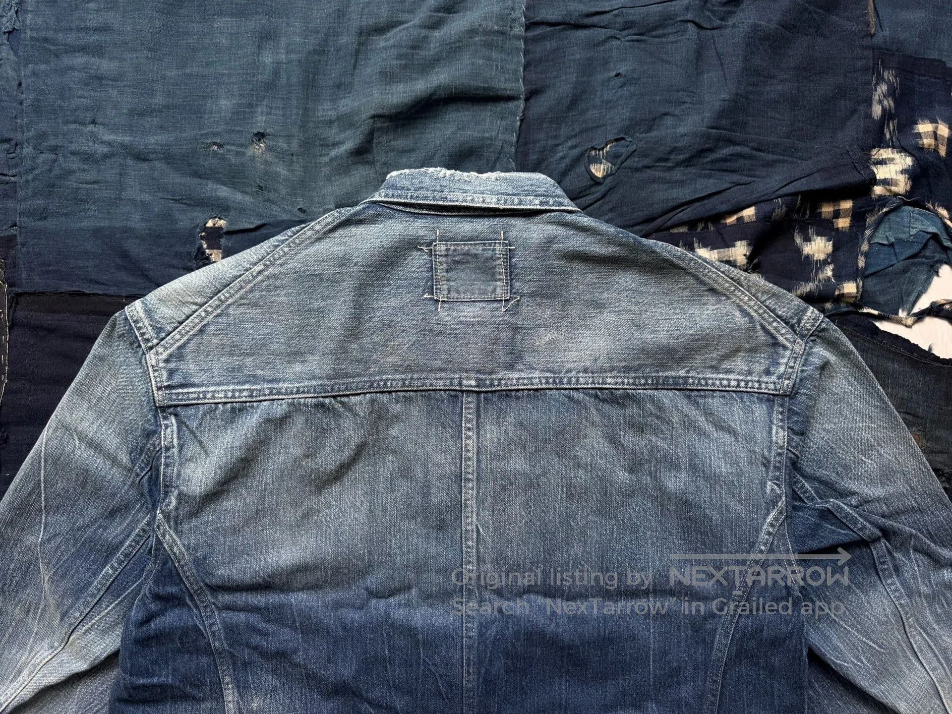 Madness MADNESS 4P Regenerated Denim Jacket. Size US M / EU 48-50 / 2 - 5 Thumbnail