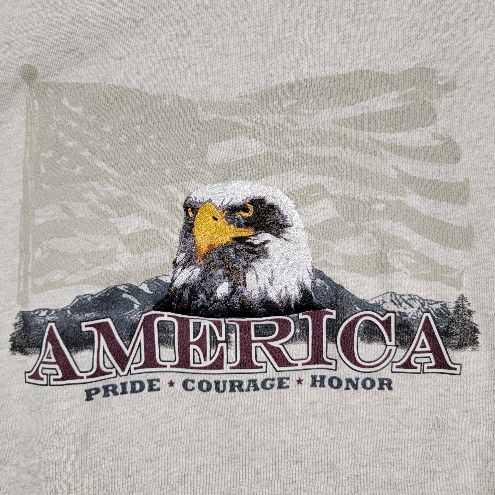 Croft & Barrow Croft & Burrows American Pride Embroidered Eagle Sz L (275) Size US L / EU 52-54 / 3 - 2 Thumbnail