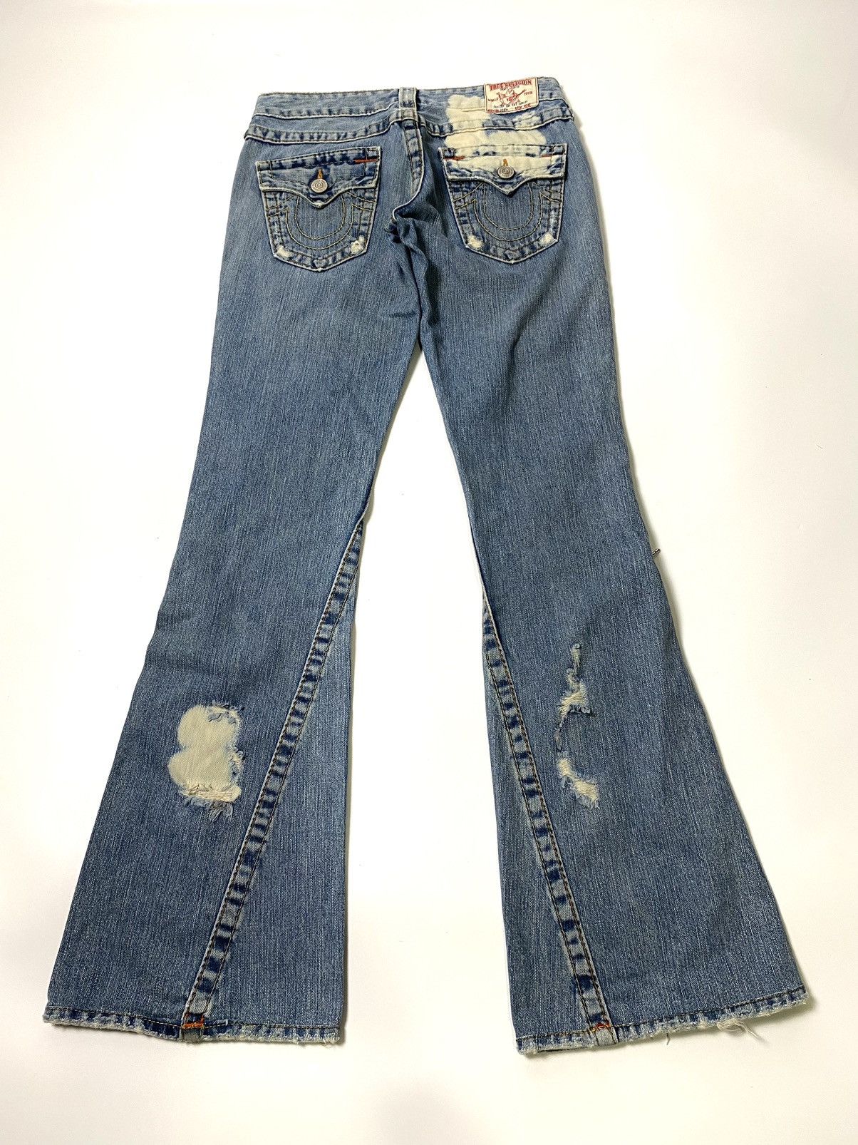 If Six Was Nine × Japanese Brand × True Religion true religion flared laces up pant lgb style inspired Size US 30 / EU 46 - 3 Thumbnail
