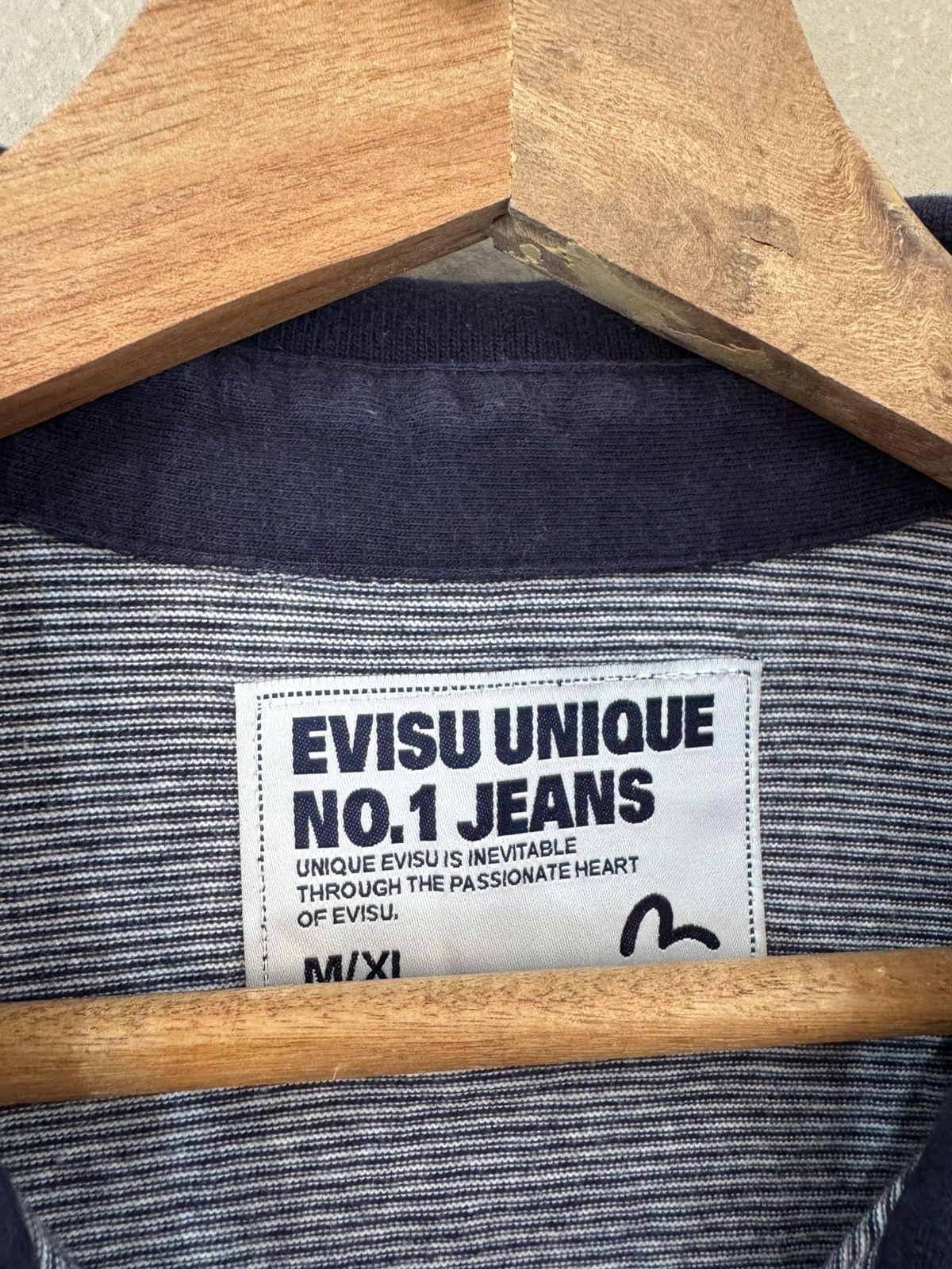 Evisu Evisu Polo T-Shirt Big Back Logo Size US M / EU 48-50 / 2 - 3 Thumbnail