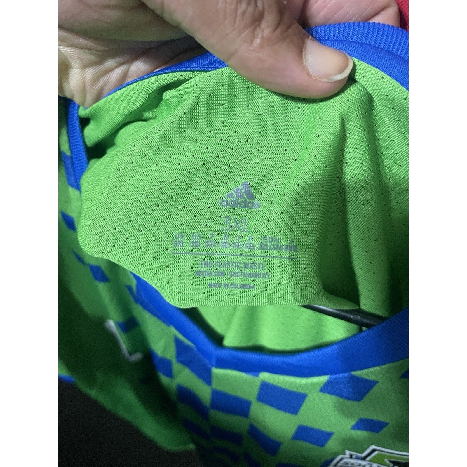 Adidas Size 3XL-Adidas MLS 2022/2023 Seattle Sounders Soccer Jersey Size US XXL / EU 58 / 5 - 3 Thumbnail