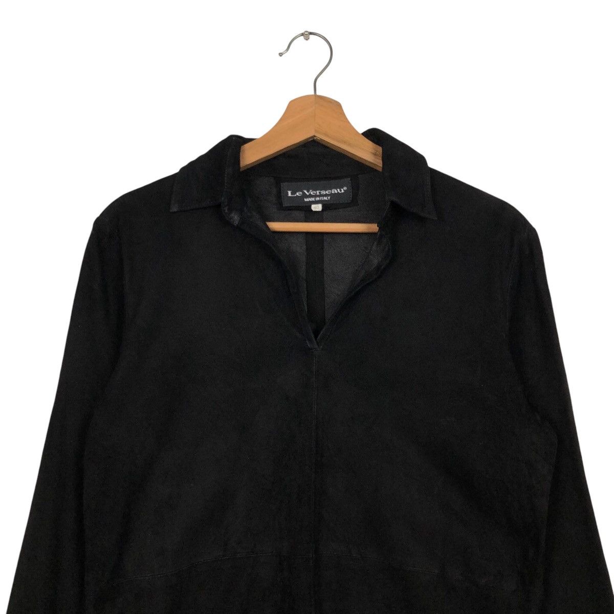 Vintage 📌Vintage Shirt Leather Jacket Pelle Pelle Le Verseau Italy Size US M / EU 48-50 / 2 - 4 Thumbnail