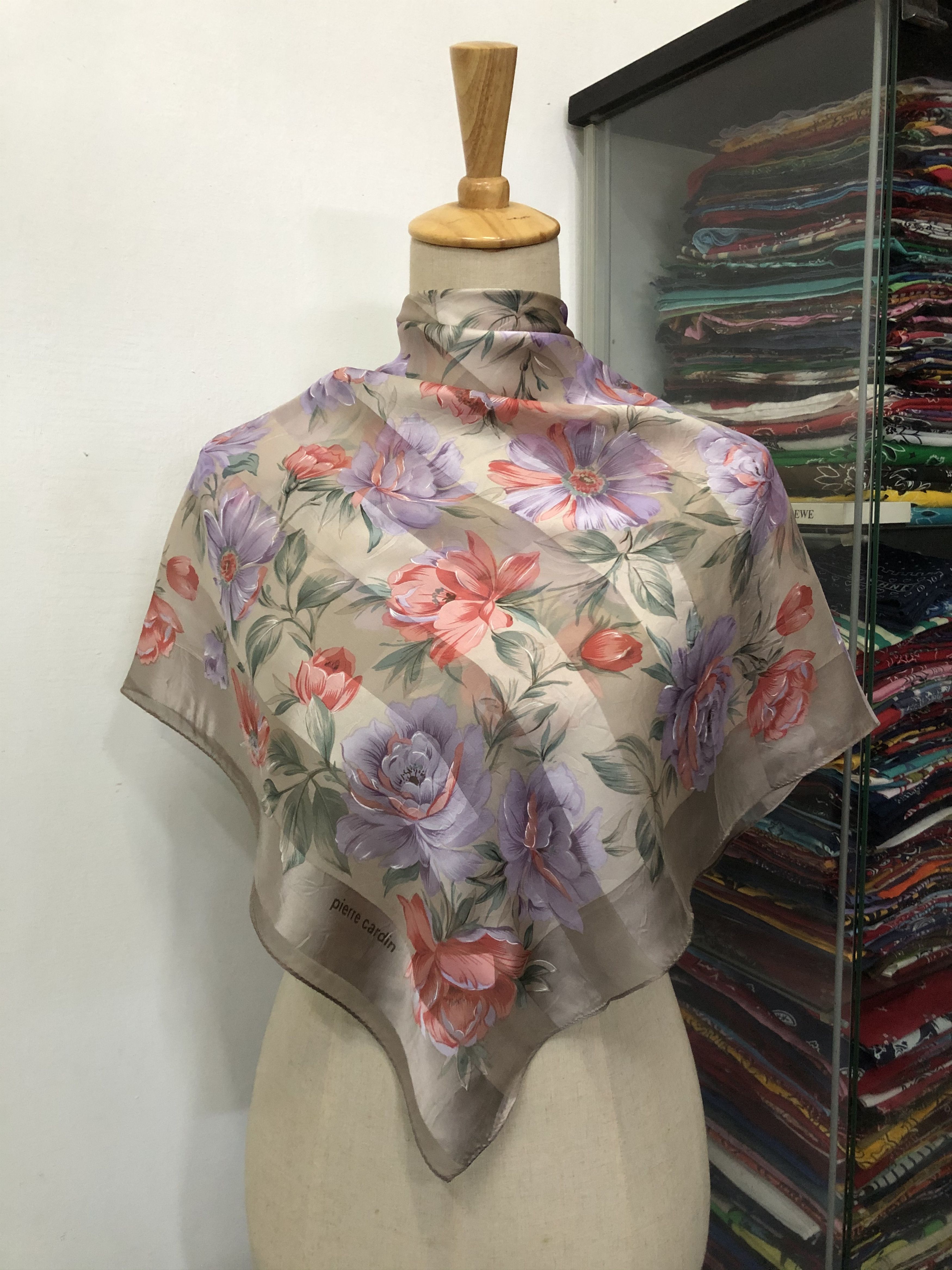Pierre Cardin Vintage Pierre Cardin Silk Scarf Size ONE SIZE - 1 Thumbnail