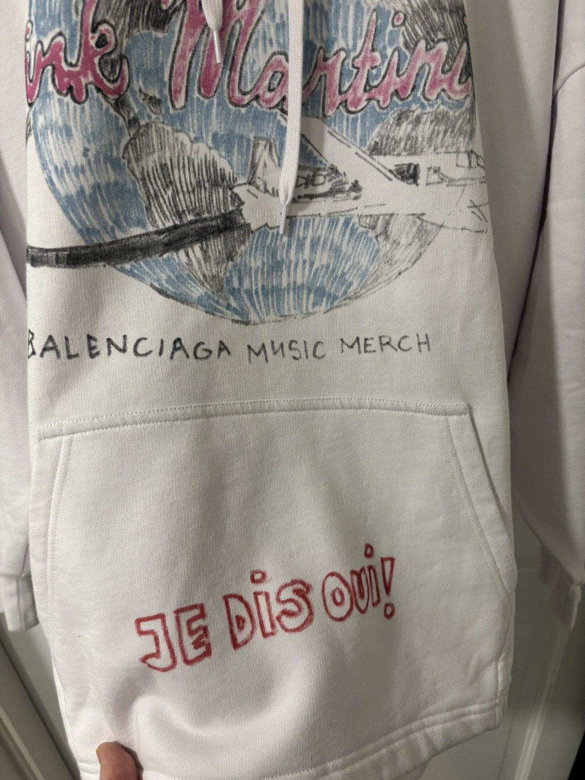 Balenciaga Rare 🎼🎵hoodie Size US M / EU 48-50 / 2 - 3 Thumbnail