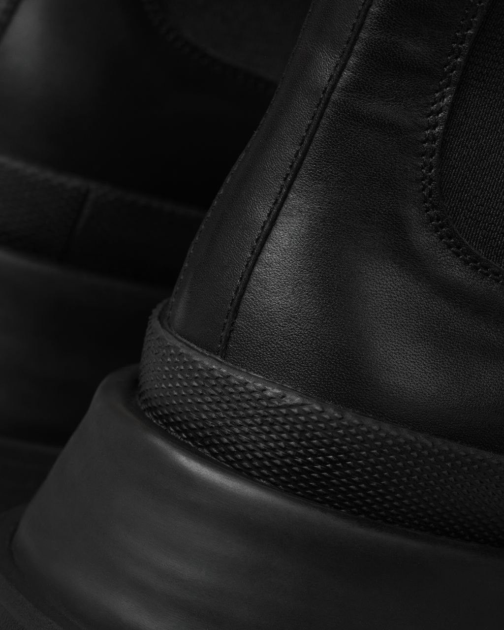 Jil Sander JIL SANDER leather knee chelsea boots Size US 6 / IT 36 - 4 Thumbnail