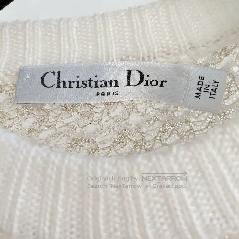 Dior Dior Multicolor Houndstooth Cashmere Sweater . Size M / US 6-8 / IT 42-44 - 5 Thumbnail