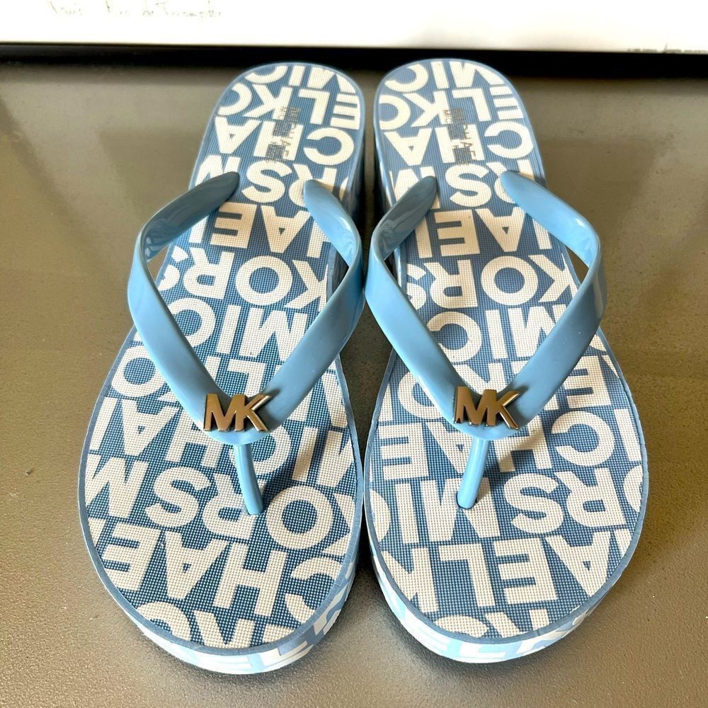 Michael Kors Platform Flip Flops