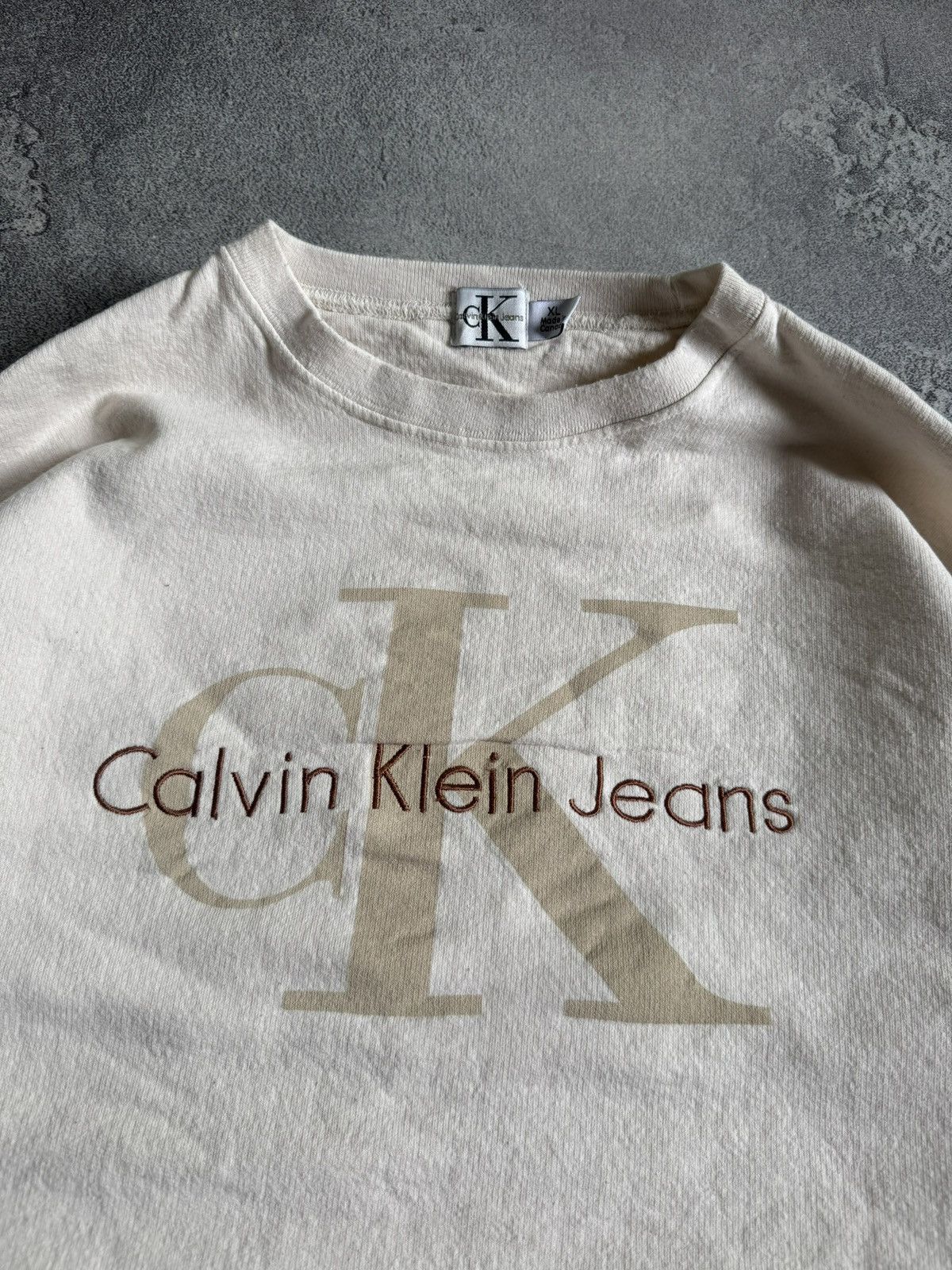 Calvin Klein Calvin Klein XL/size retro vintage 90s sweatshirts jumper Size US XL / EU 56 / 4 - 8 Thumbnail