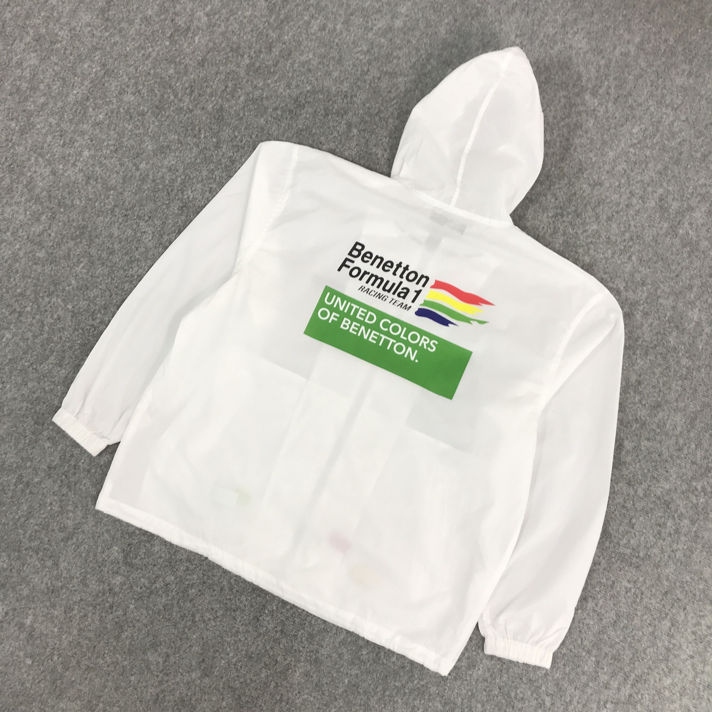 Benetton × United Colors Of Benetton BENETTON FORMULA 1 RACING TEAM HOODIES JACKET Size US L / EU 52-54 / 3 - 6 Thumbnail