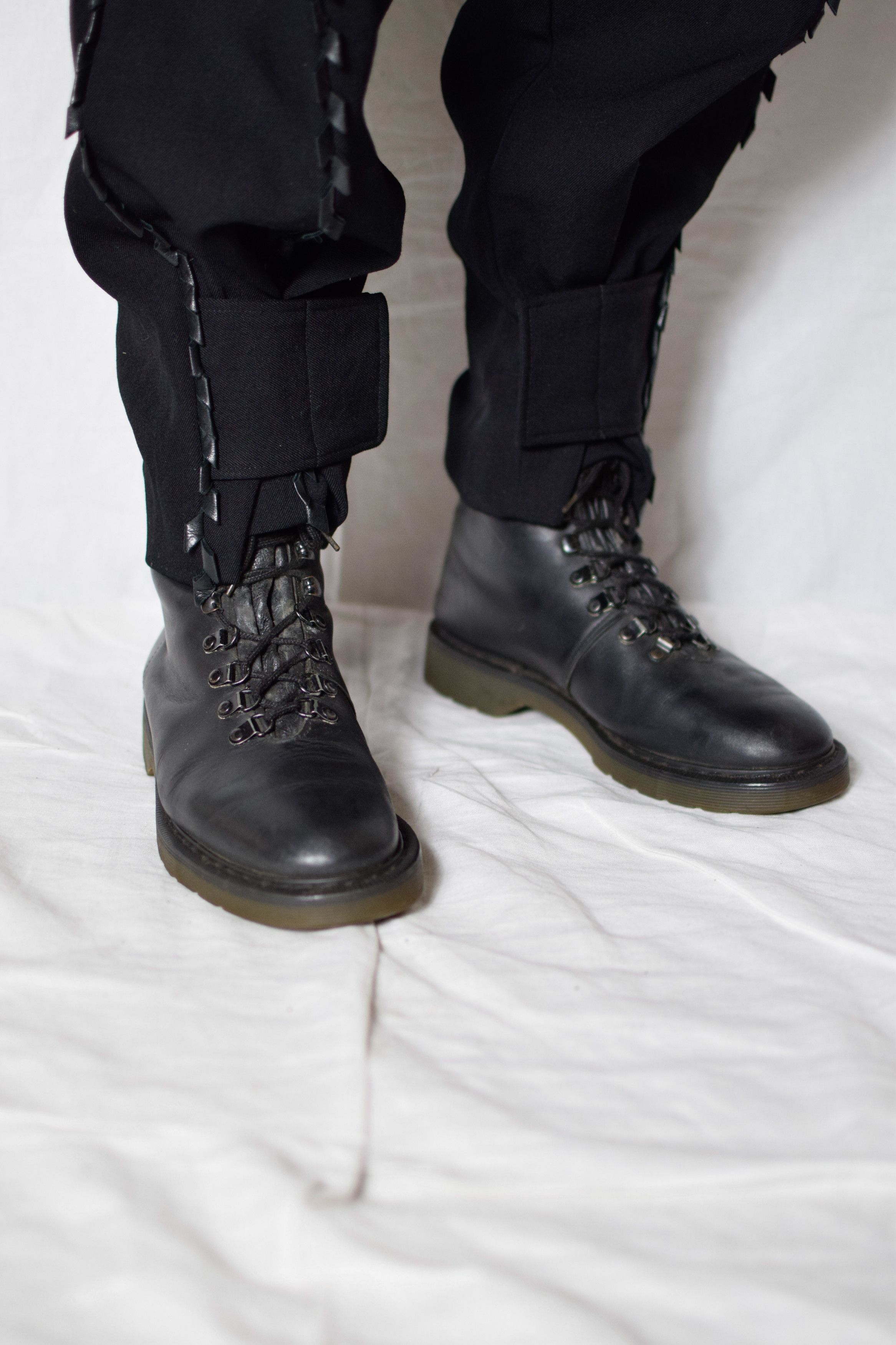 Yohji Yamamoto YYPH AW97 Archive Work Boots - HI-E03-712 Size US 8 / EU 41 - 3 Thumbnail