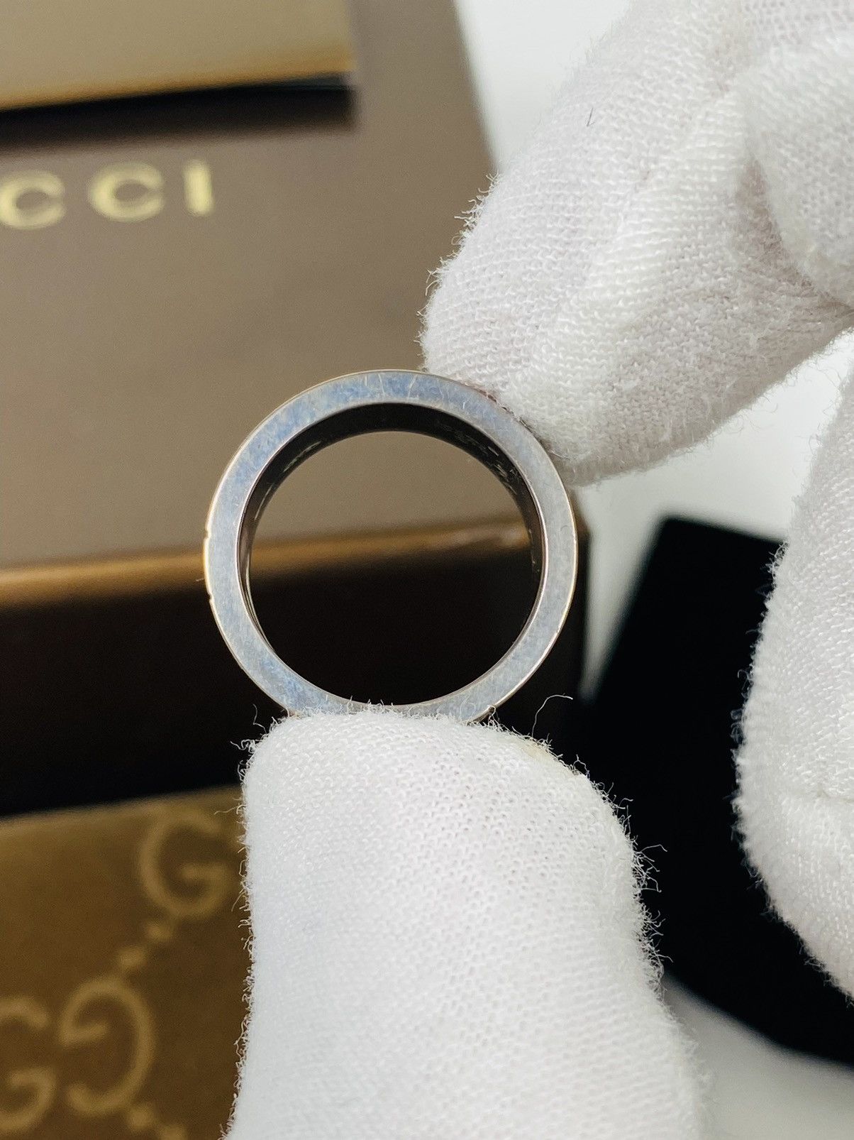 Gucci Gucci .925 Silver G Ring Size IT 8 Size ONE SIZE - 5 Thumbnail