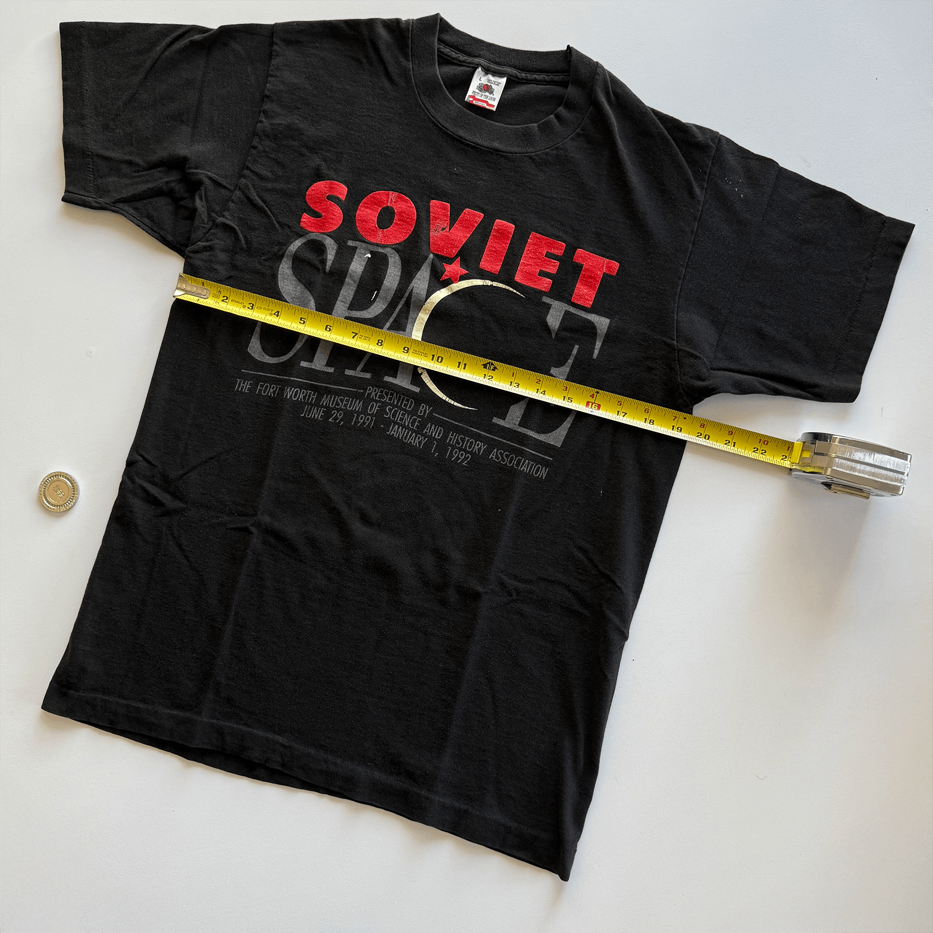 Vintage 1992 Soviet Space Tee Size US L / EU 52-54 / 3 - 8 Thumbnail