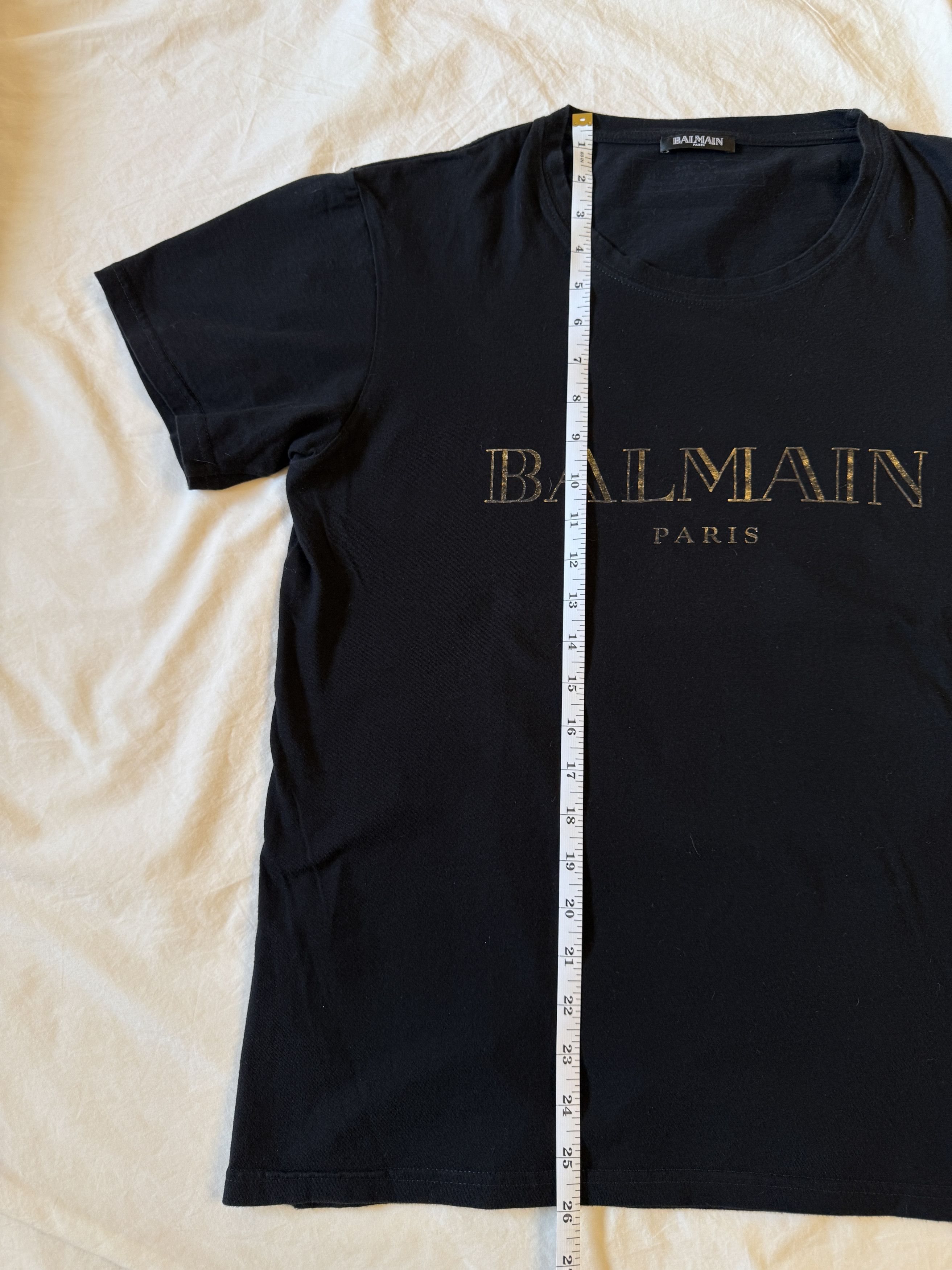 Balmain Balmain logo tee Size US M / EU 48-50 / 2 - 5 Thumbnail