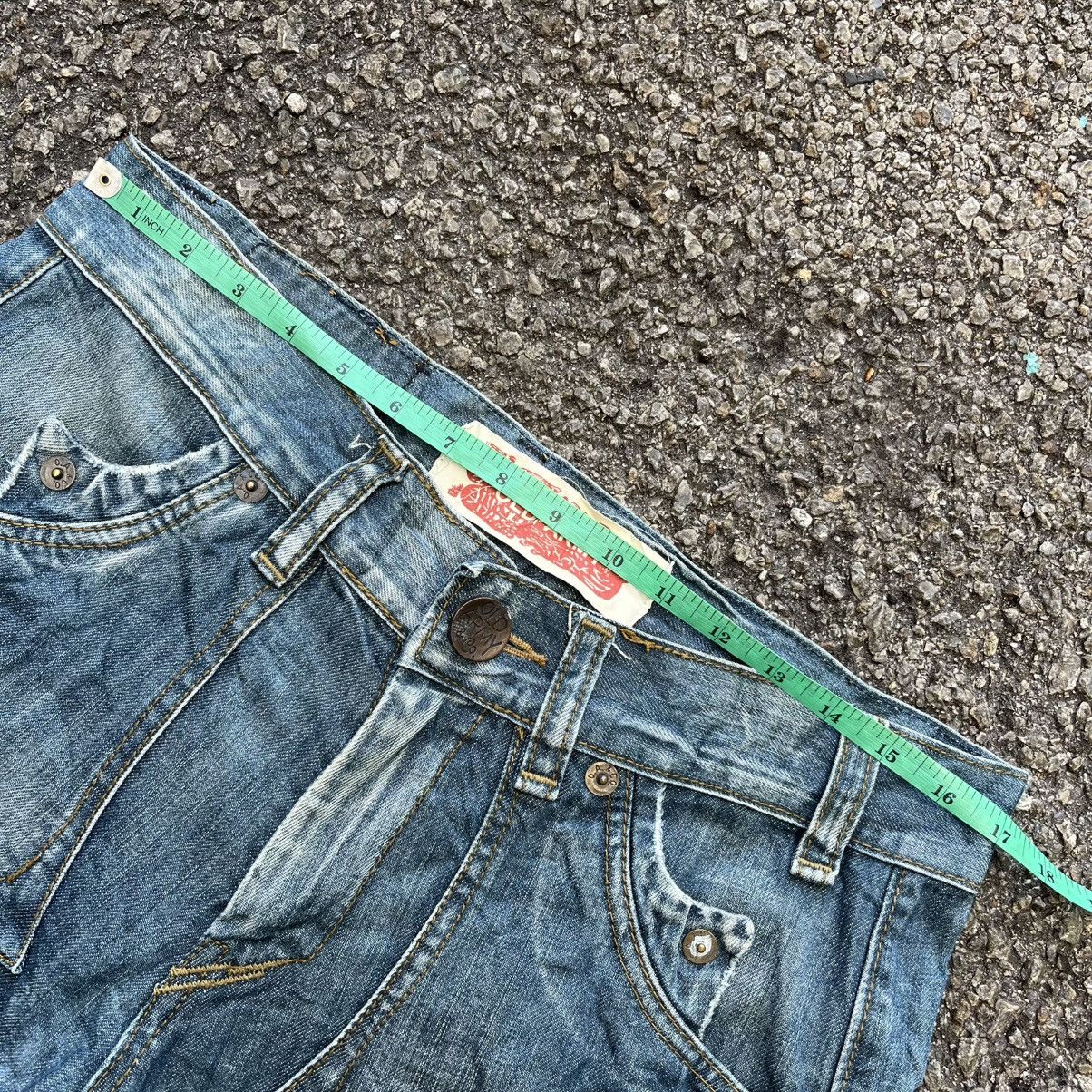 Hysteric Glamour Flare Jeans Baggy Loose Old Army Punk Styled Boot Cut Denim Size US 32 / EU 48 - 5 Thumbnail