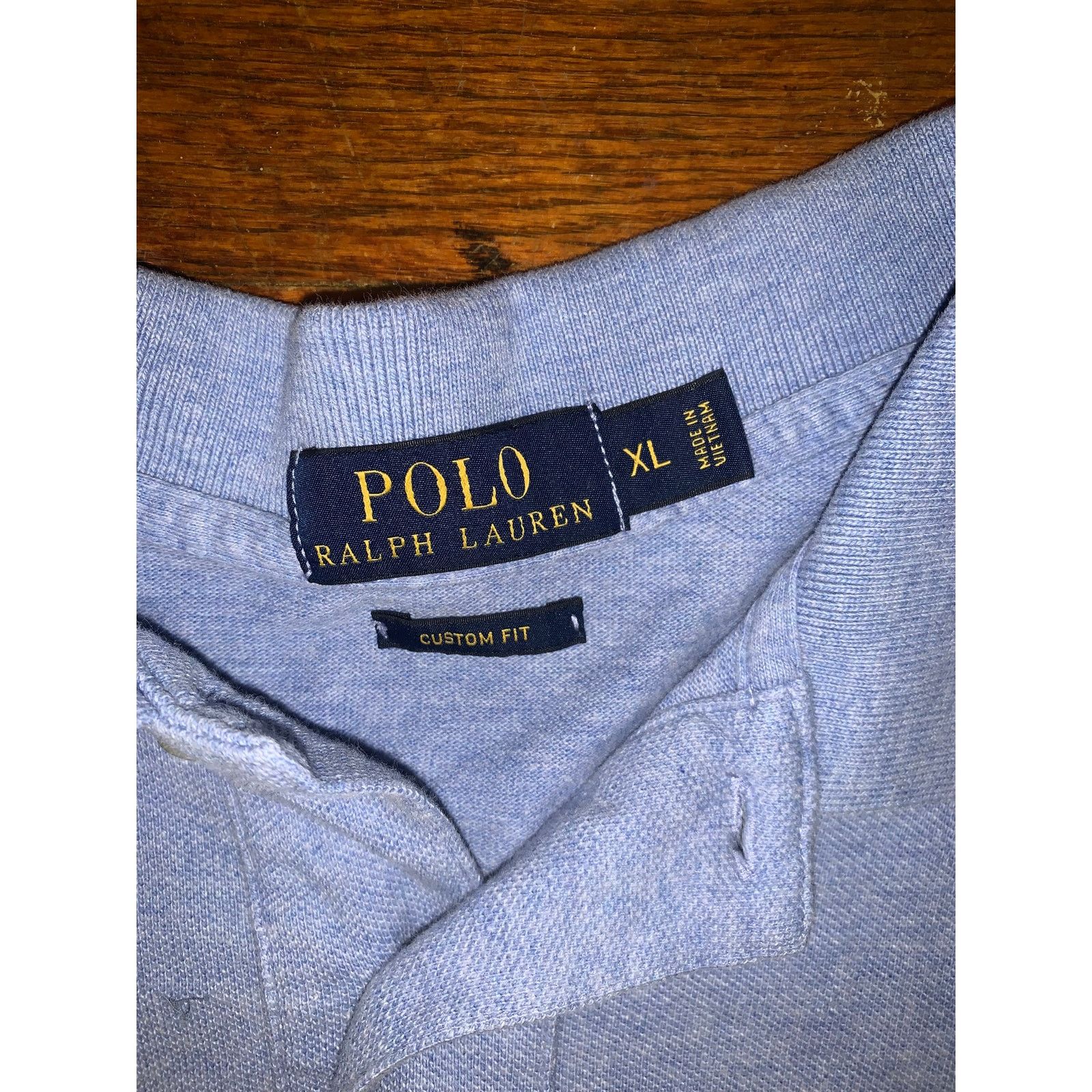 Polo Ralph Lauren Polo Ralph Lauren Light Blue Polo Shirt White Pony Mens XL Size US XL / EU 56 / 4 - 3 Thumbnail