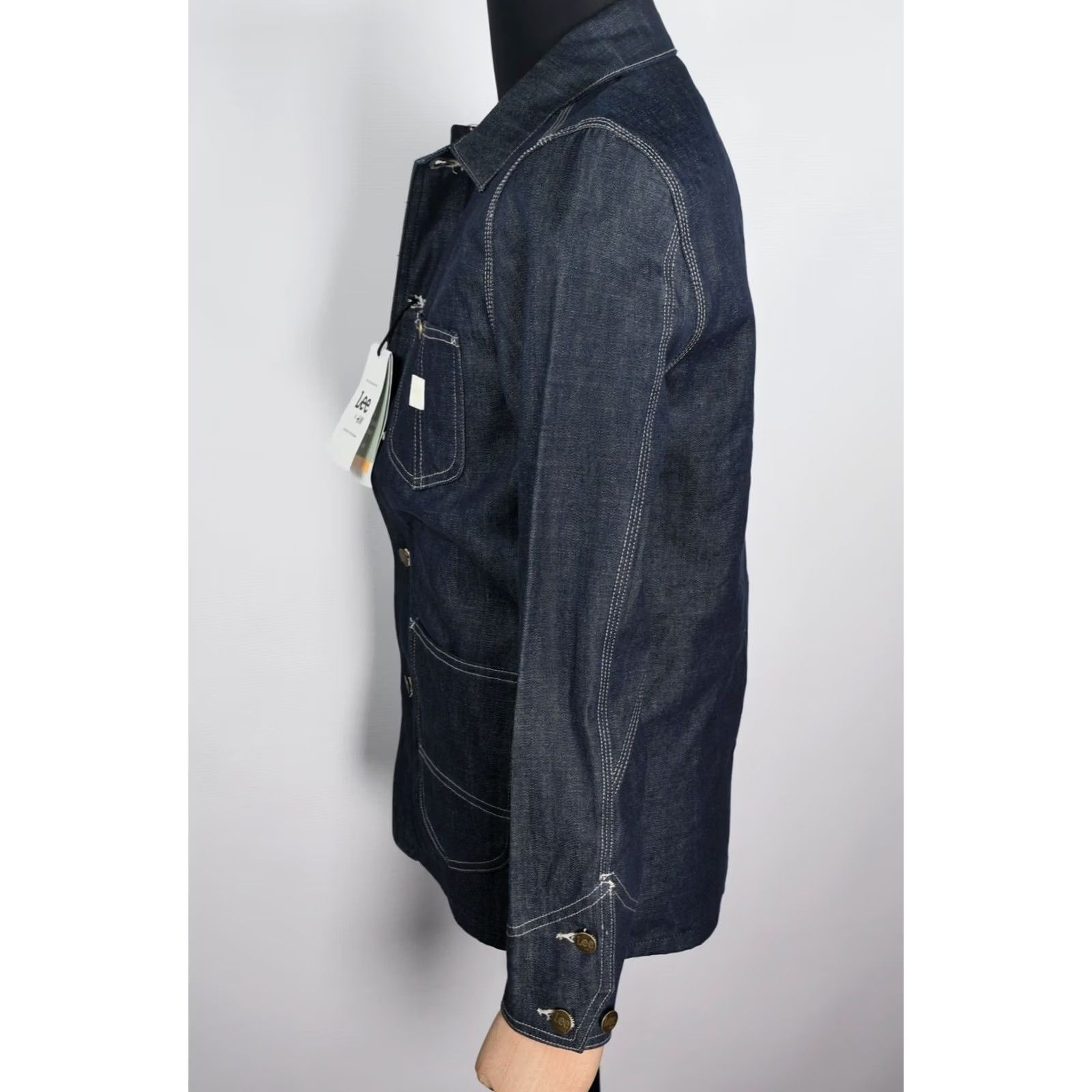Lee Lee x H&M Denim Jacket XS Mens Blue 80%Cotton 20%True Hemp Casual Denim Jacket XS Mens Lee x H&M Size US XS / EU 42 / 0 - 5 Thumbnail