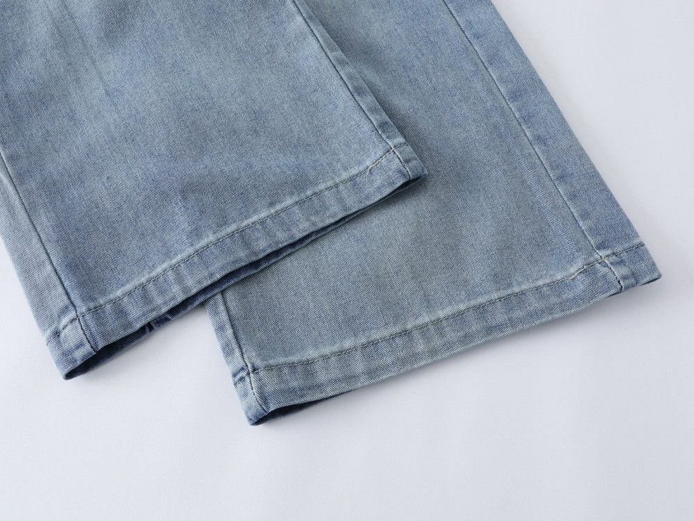 Vintage Retro American style loose gradient wide-leg jeans Size US 32 / EU 48 - 5 Thumbnail